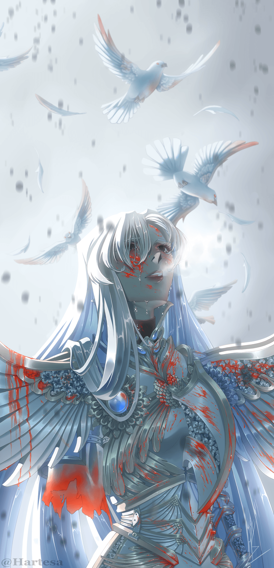 Participation de hartesa, Challenge #19 - Digital Painting .School