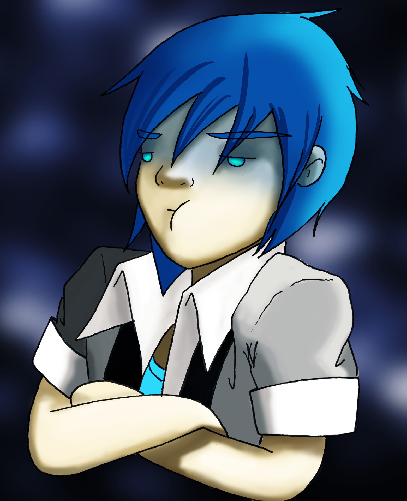 Blue Blasé par Alexian Ozga