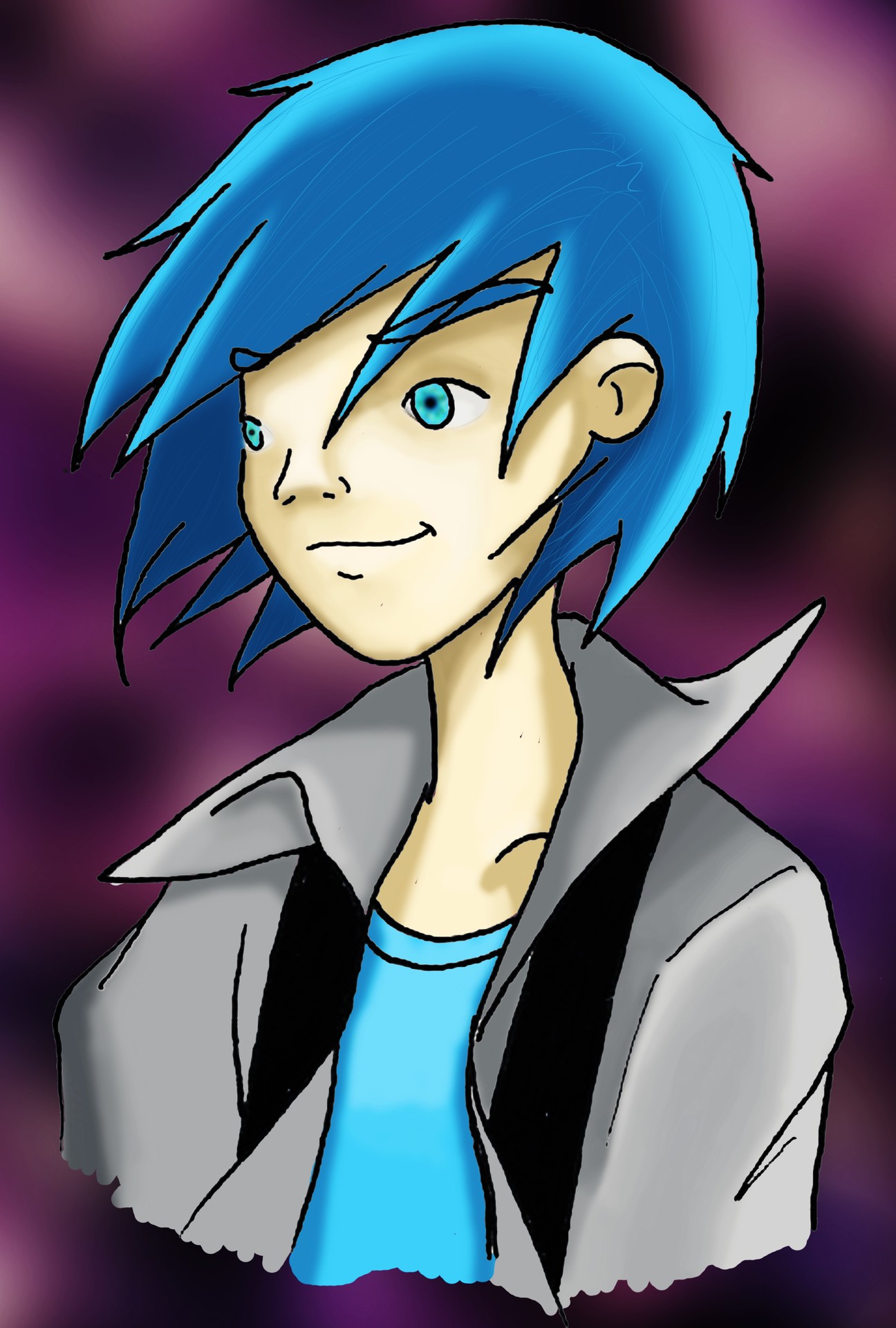 Blue par Alexian Ozga