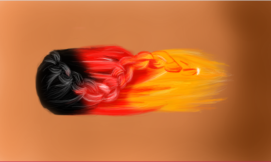 chevelure par Naima Mld