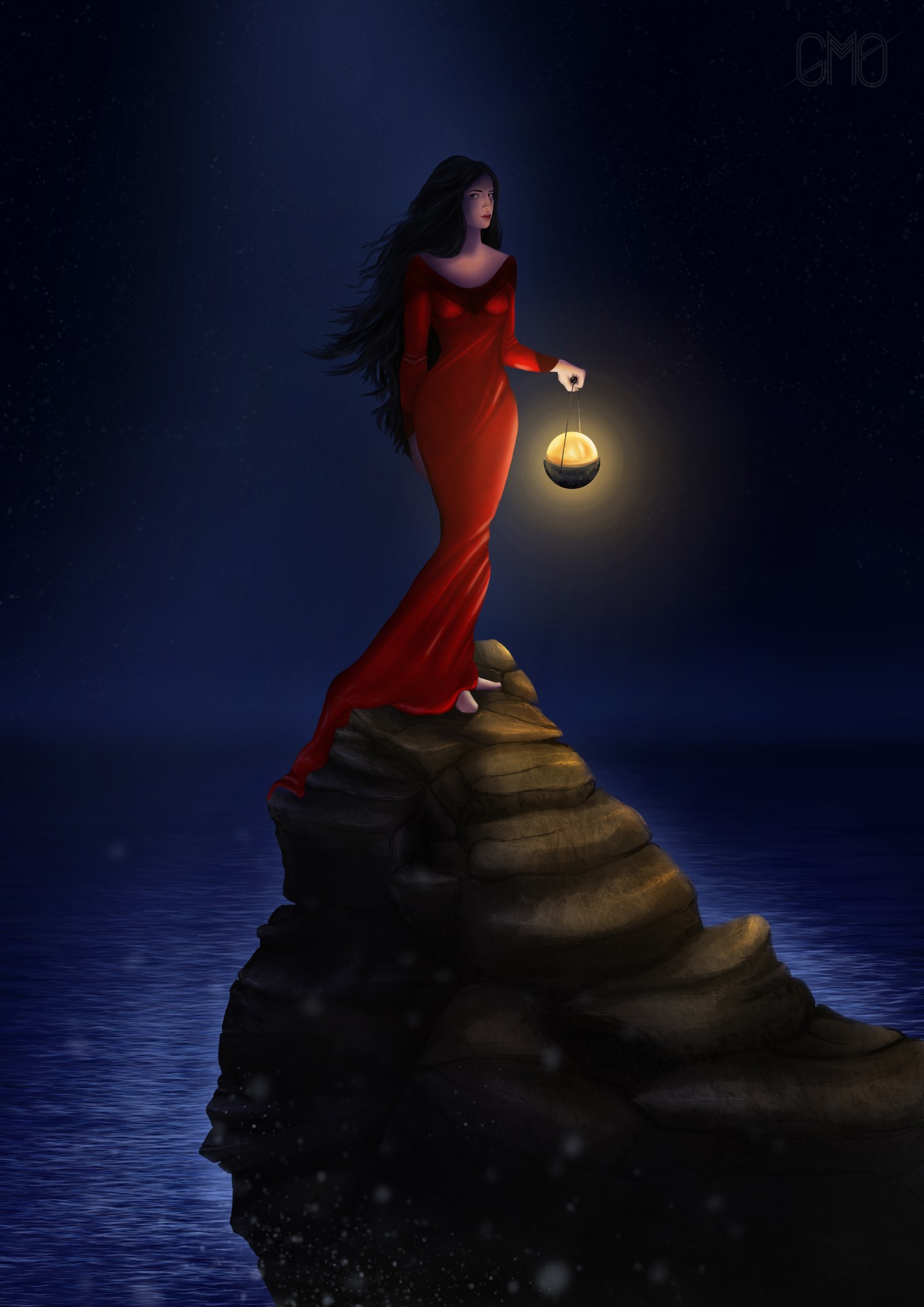 light in the night par Marie gmo