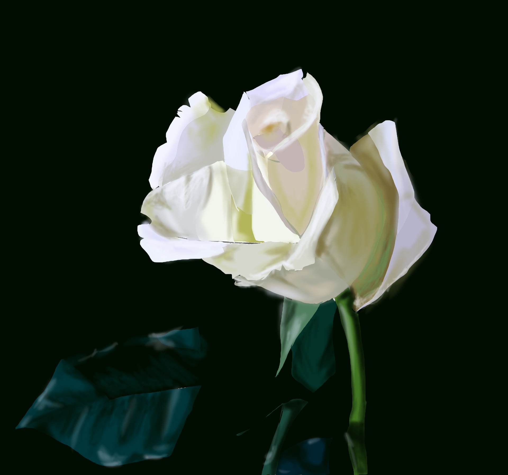 exo rose blanche par MVRCIVM