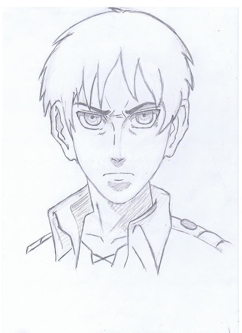 Eren Jaeger par Isaac Hill Hitchens
