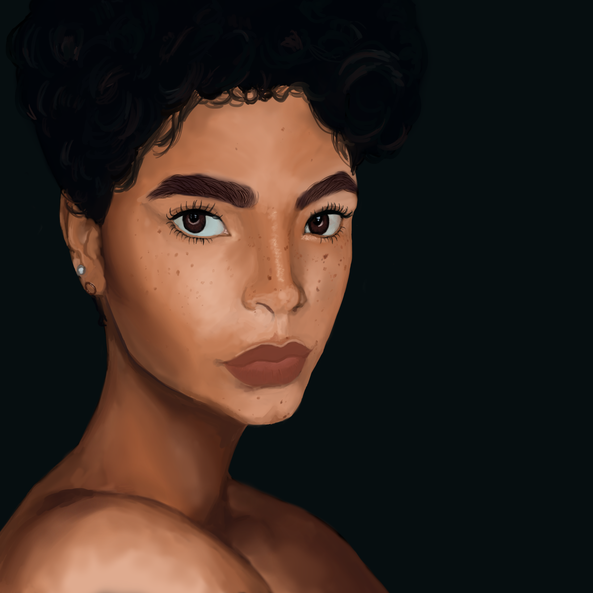 Nouvelle toile par Berquiz Félicithat