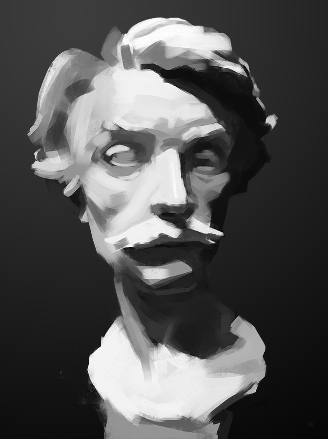 Greyscale practice 4 par Okuubokuu