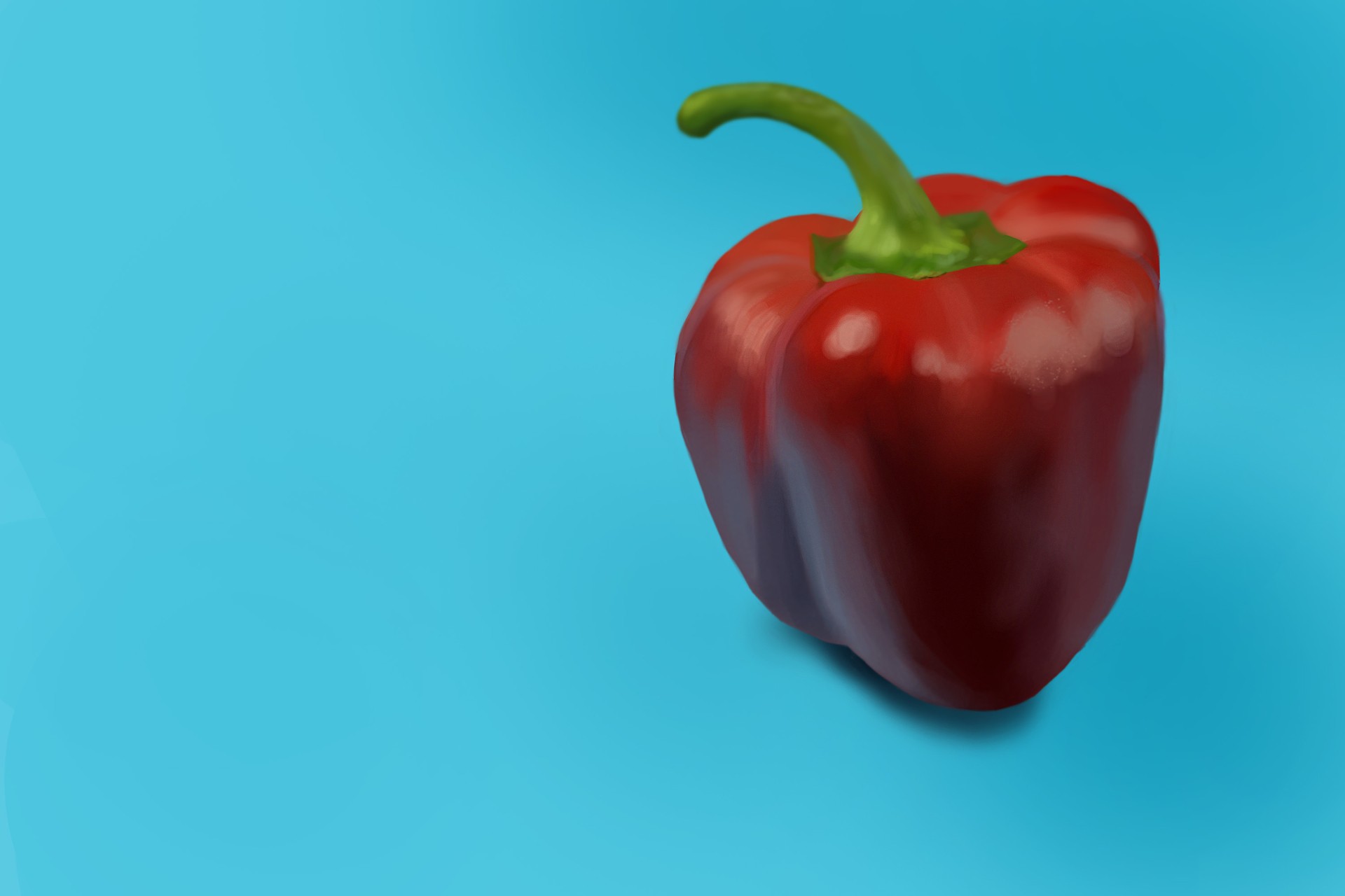 poivron par Marjorie Bringard