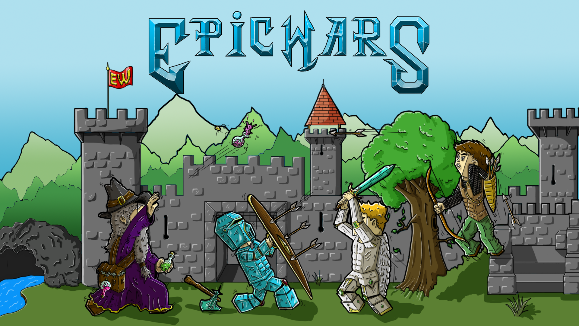 bannière epicwars site par Blitz