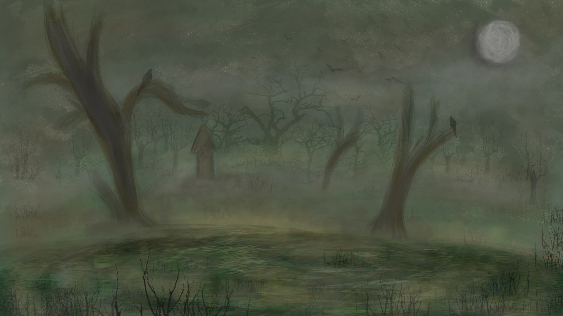 1er exo marais etape 2 par EwilanGalaxia