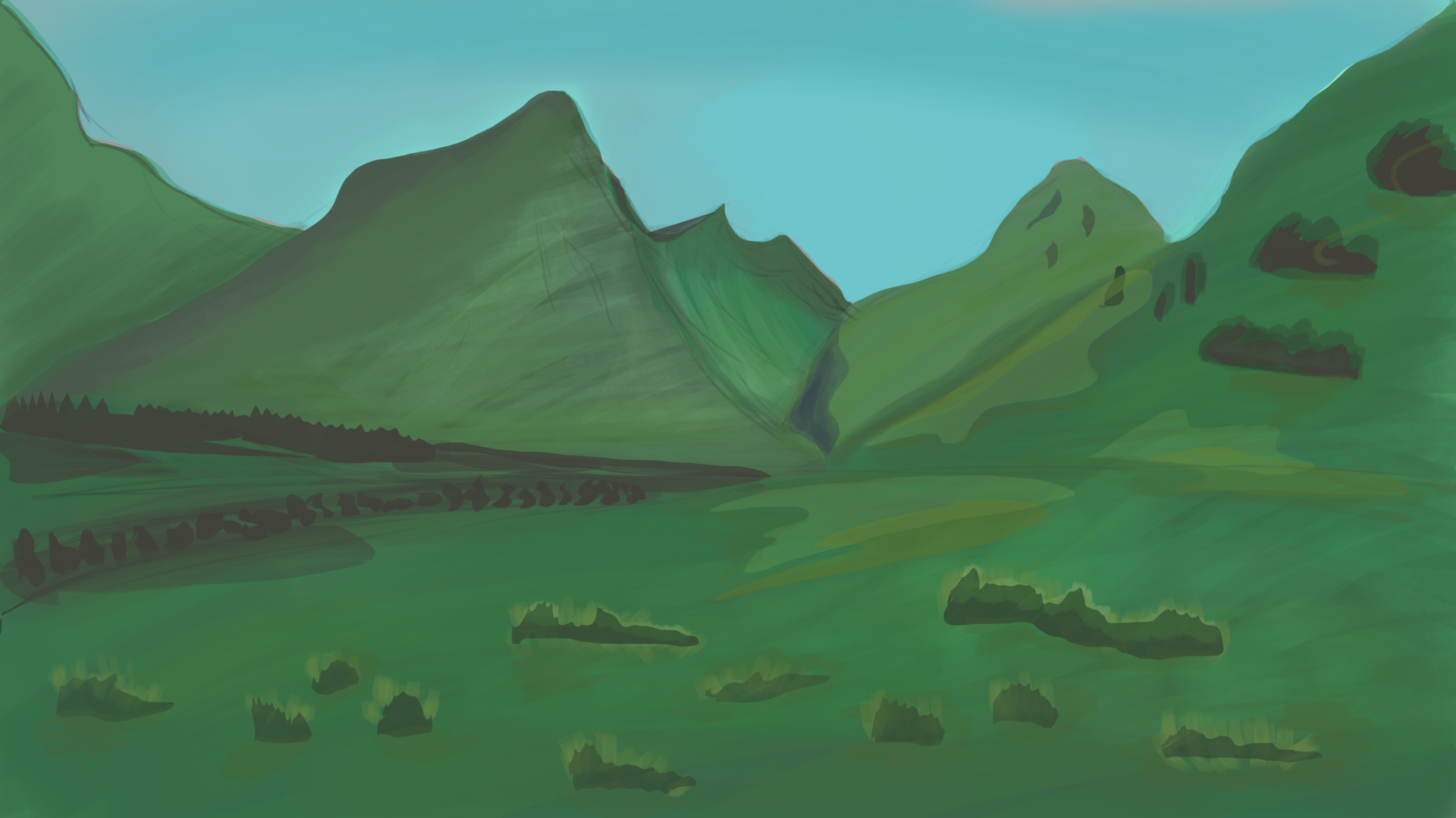 exo montagne par EwilanGalaxia