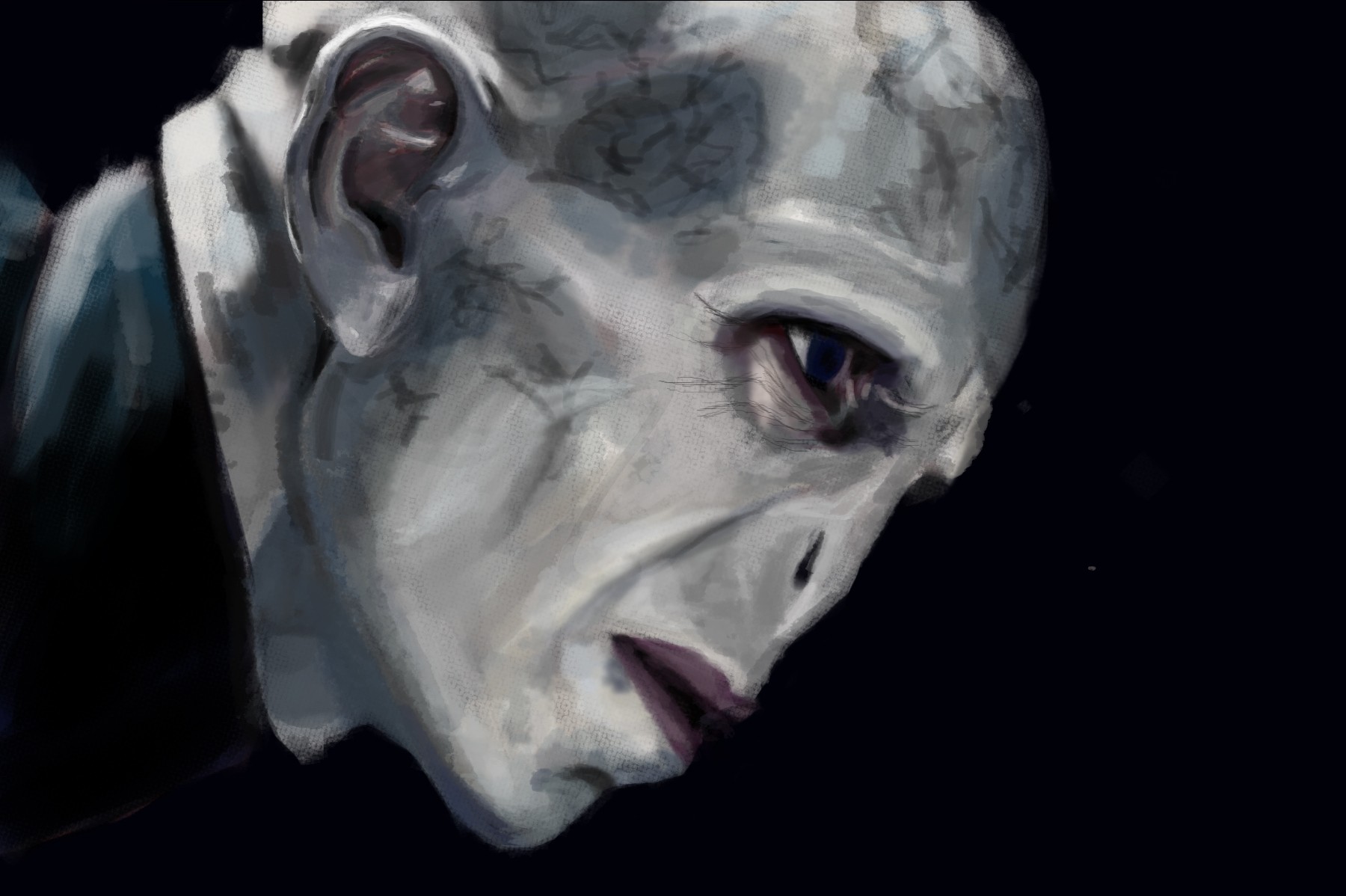 Voldemort premier speed painting par Alexandre Lana
