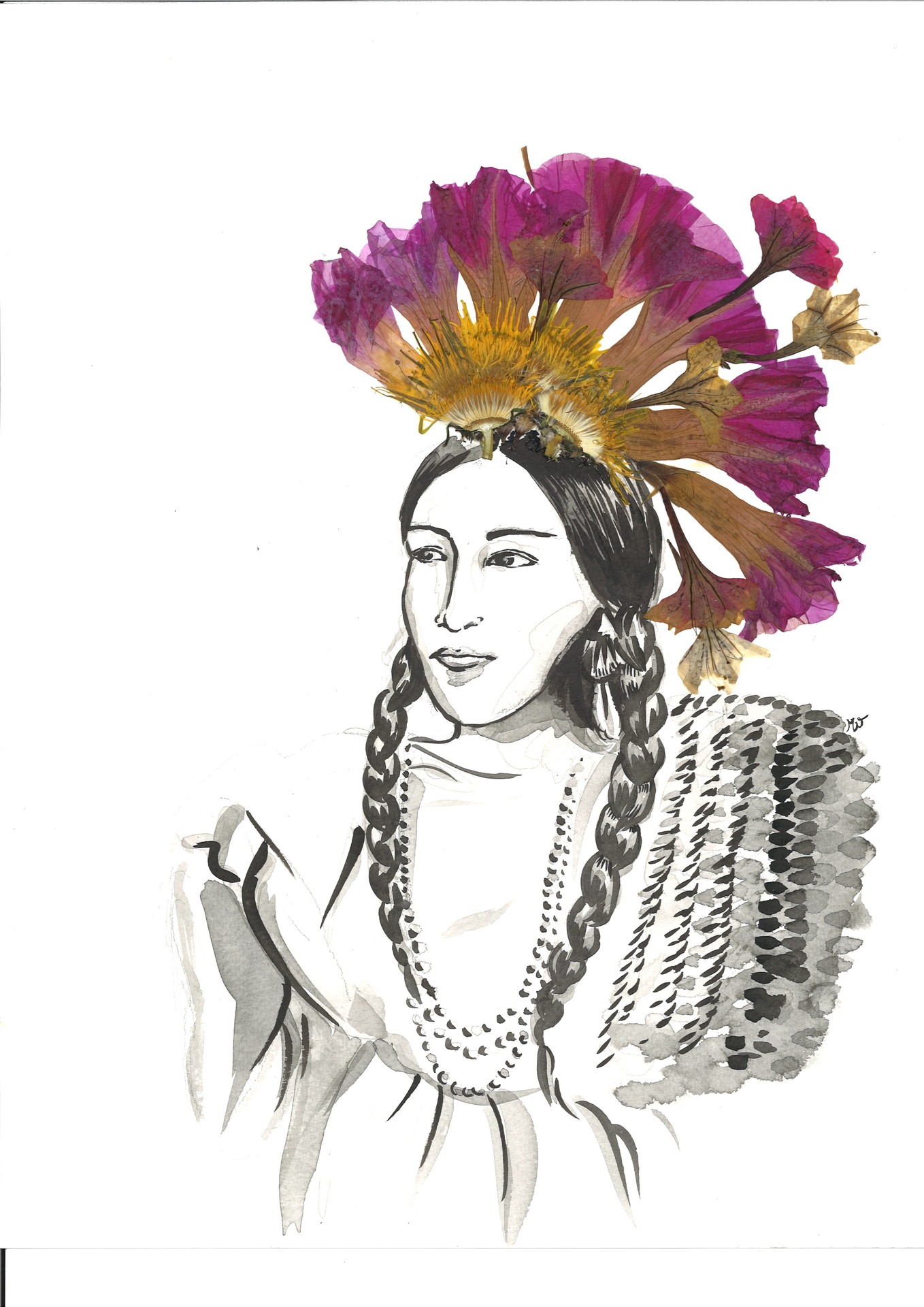 indienne par Manon Wicky