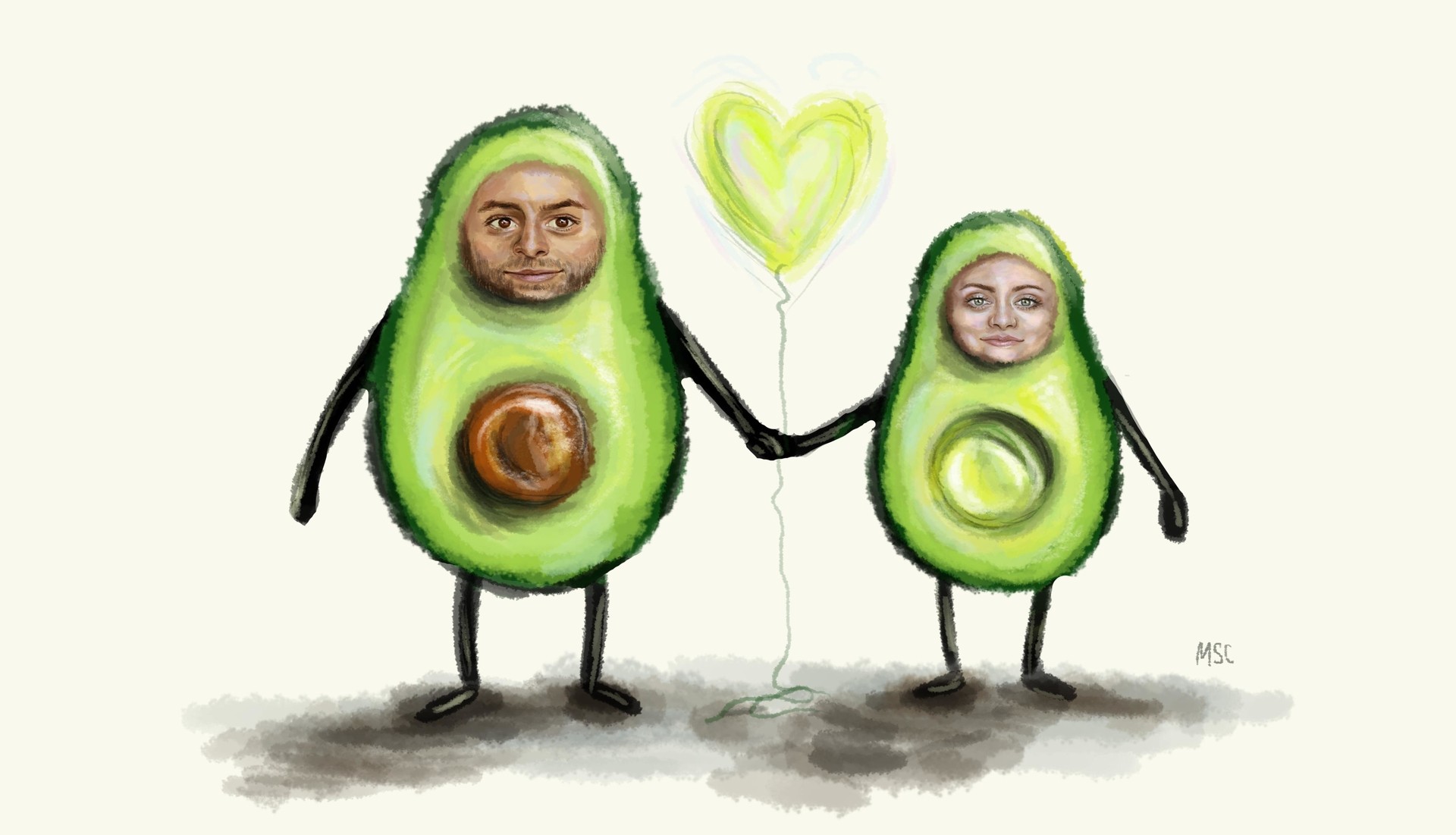 avocado love par Manon Scellier