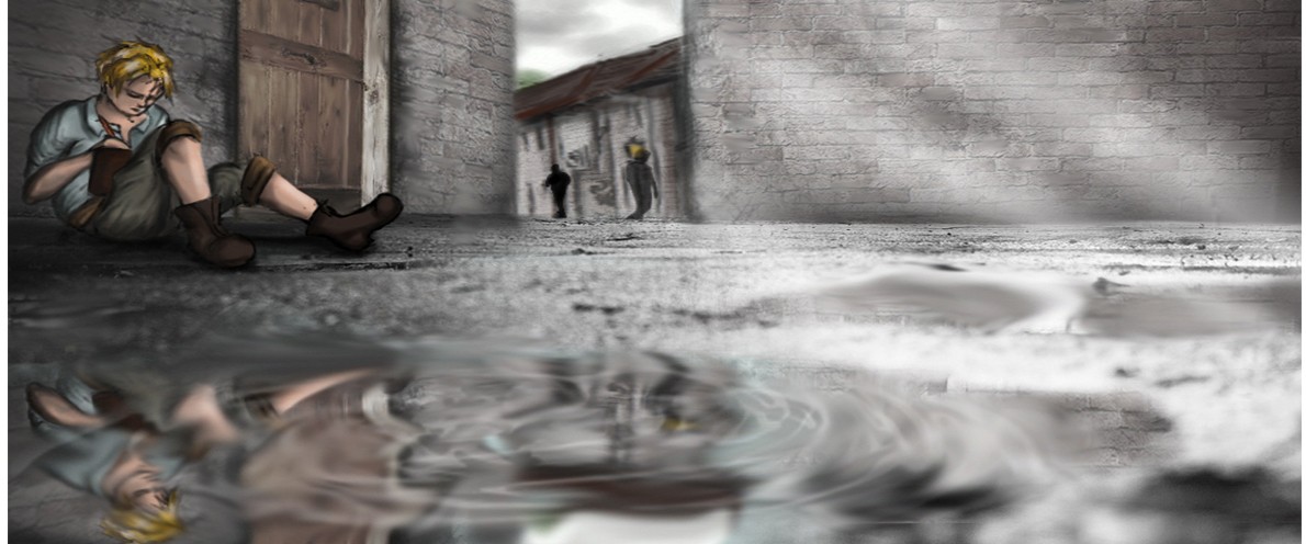 Photo + painting par Laetitia