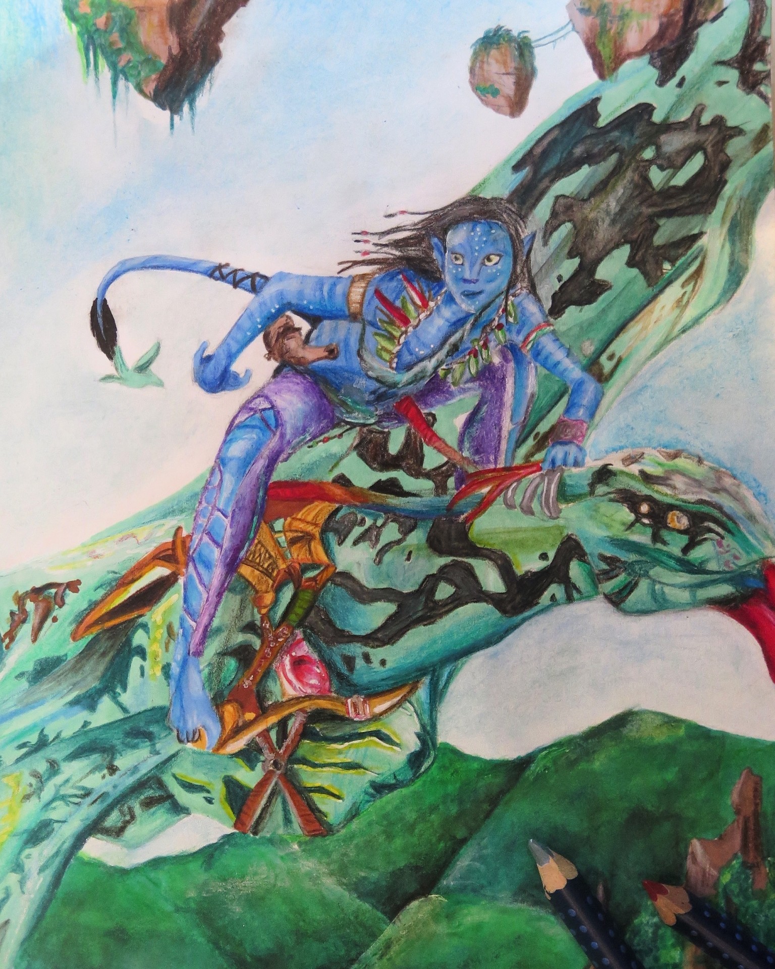 Dessin traditionnel par Laetitia