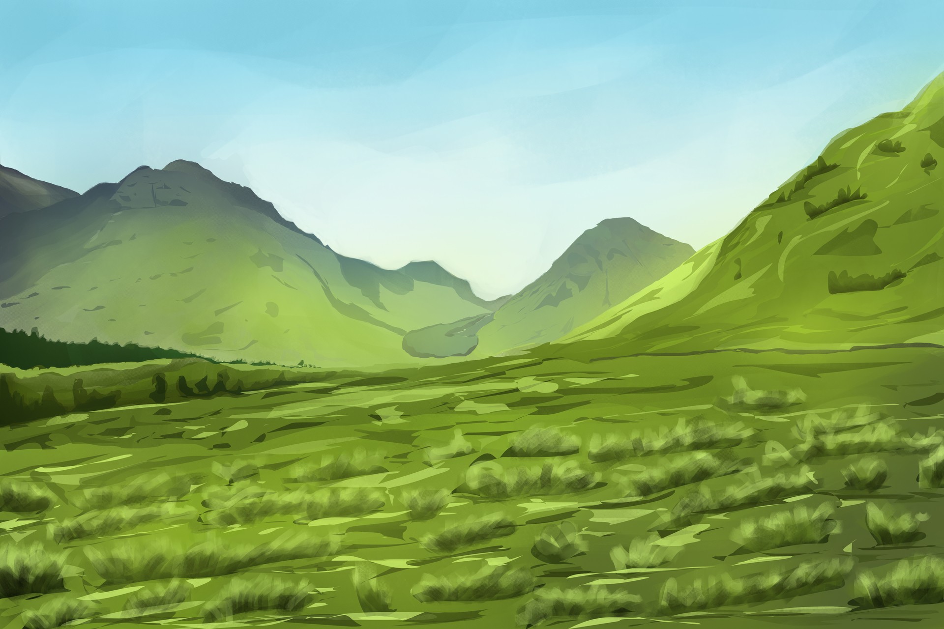 exercice_lasso_montagnes_2 par Proserpine