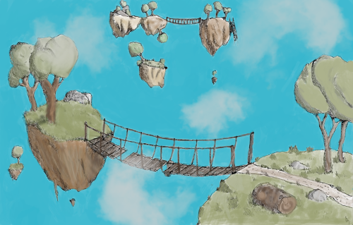 Iles flotantes par O-Kuna