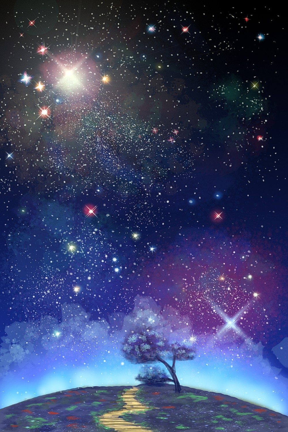 Ciel nocturne par Lunahaya