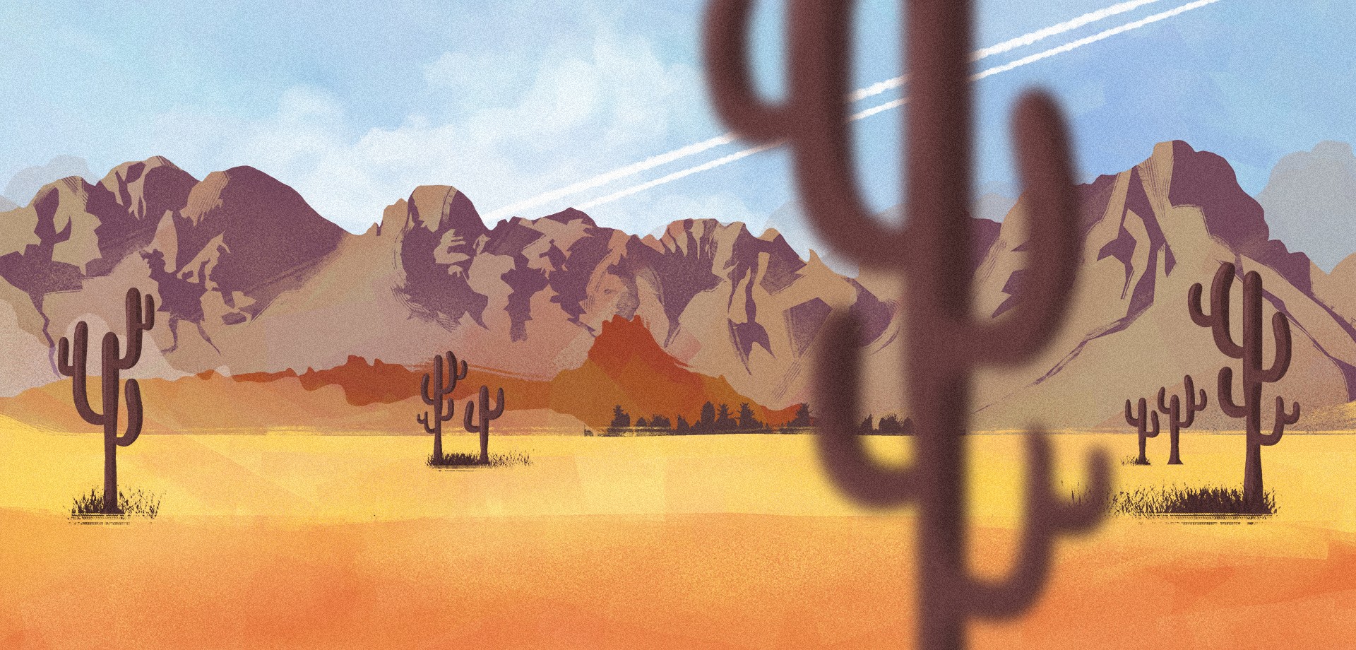 Landscape - Desert par Renk McKenzie