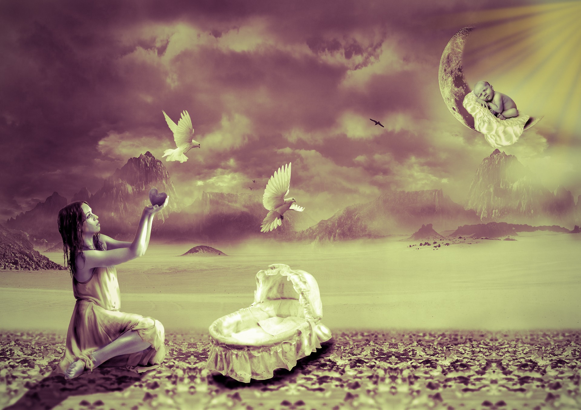 l'enfant de la lune par Patrick Lecointre