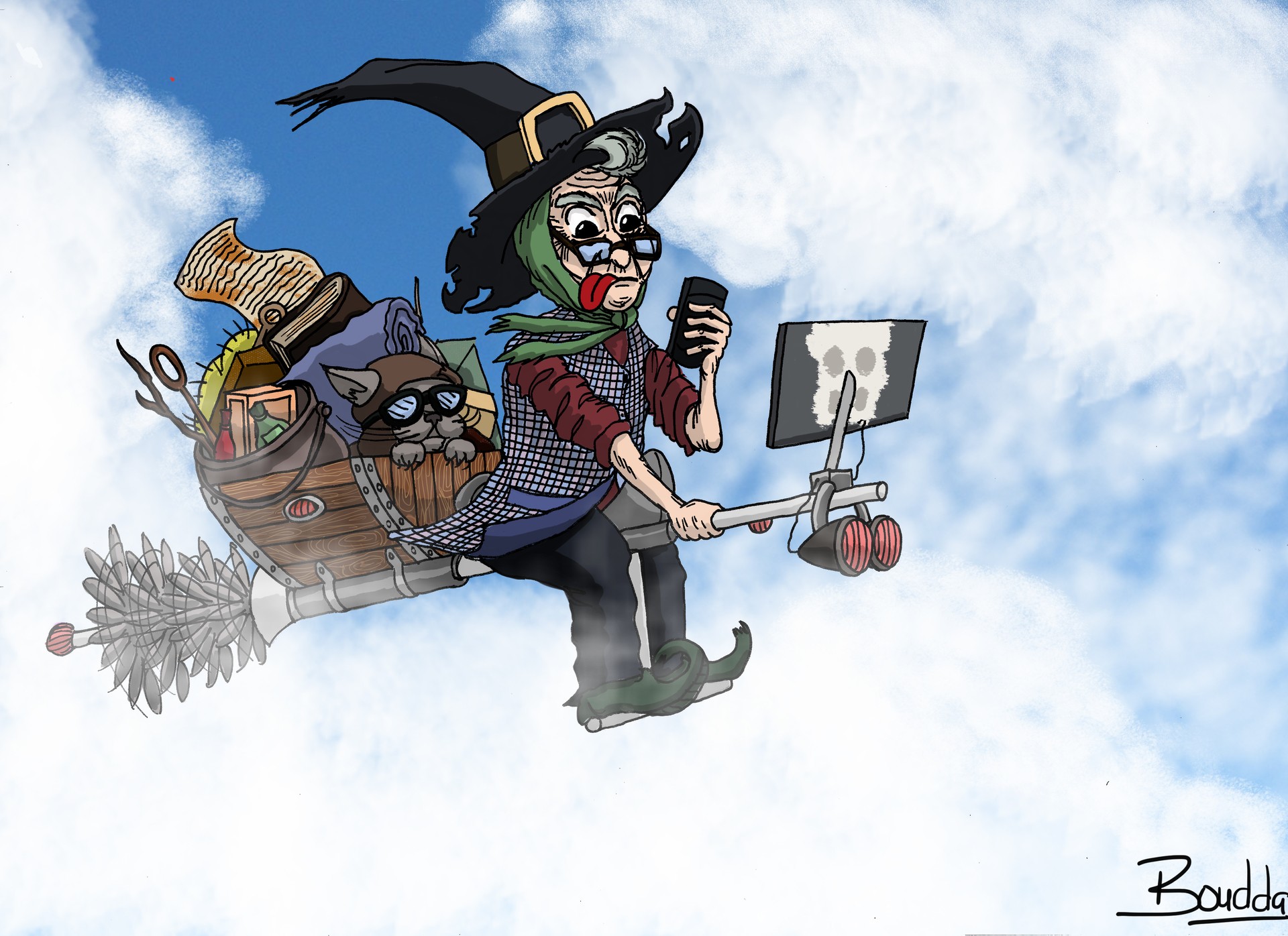 Sorcière copie par DavidYanne