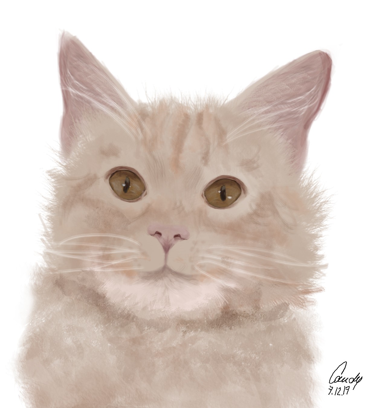 Dessin Oscar par Candy Puthod