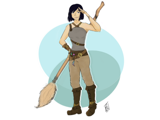 Sorcière  par Soriahk