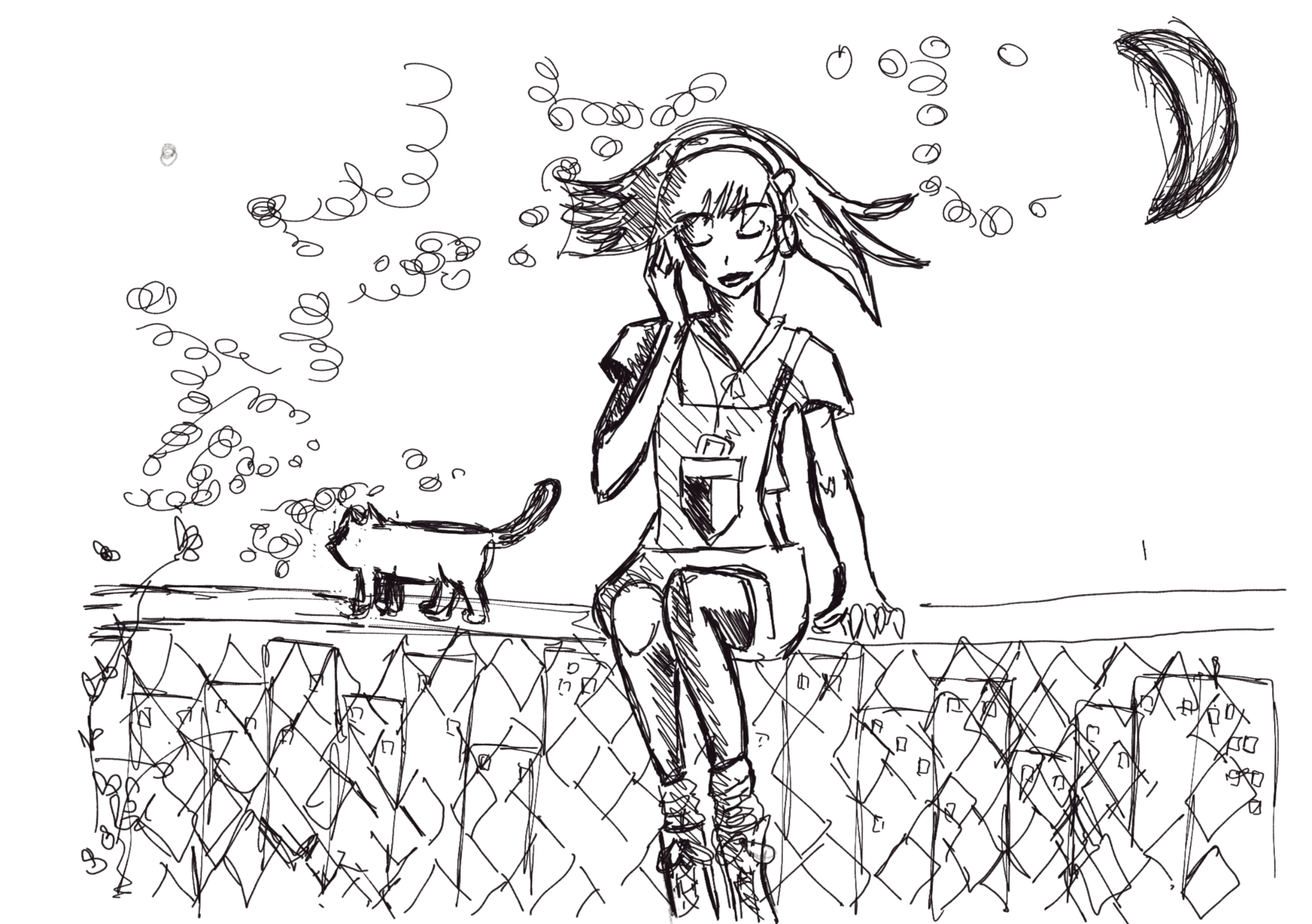 nightgirl par Nekokun