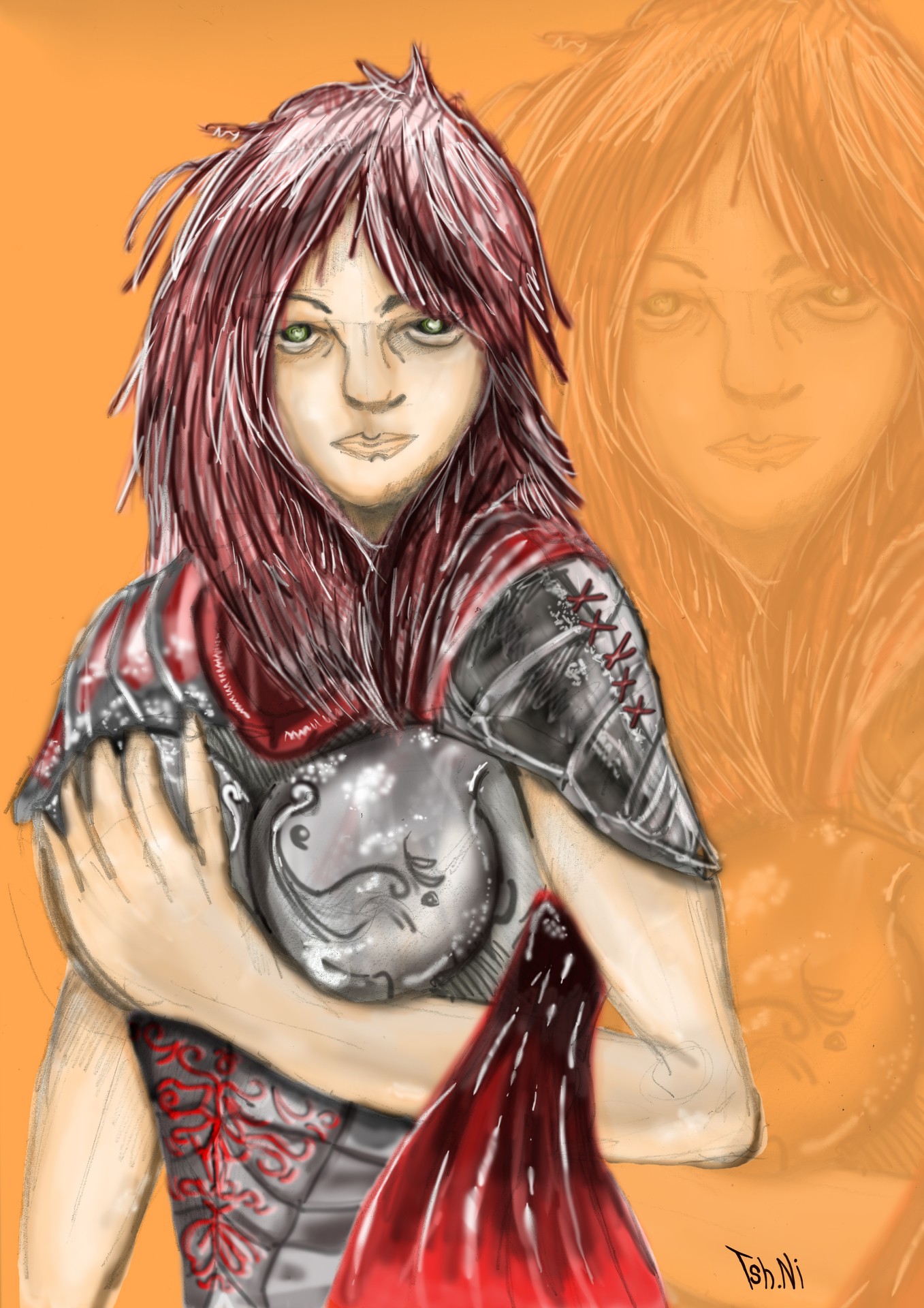 Guerrière-Normal par Tshikaya Nicolas