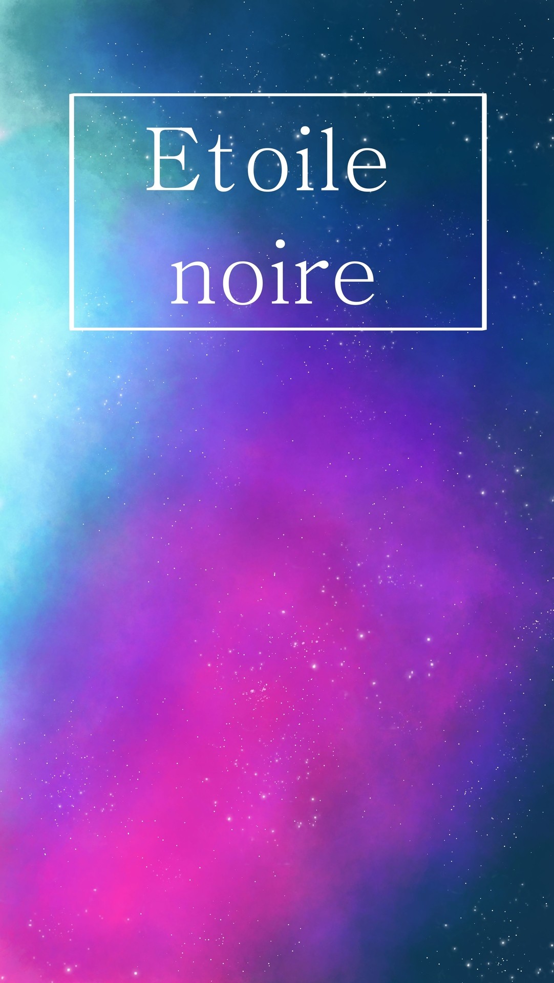 Etoile noire par Rhesik