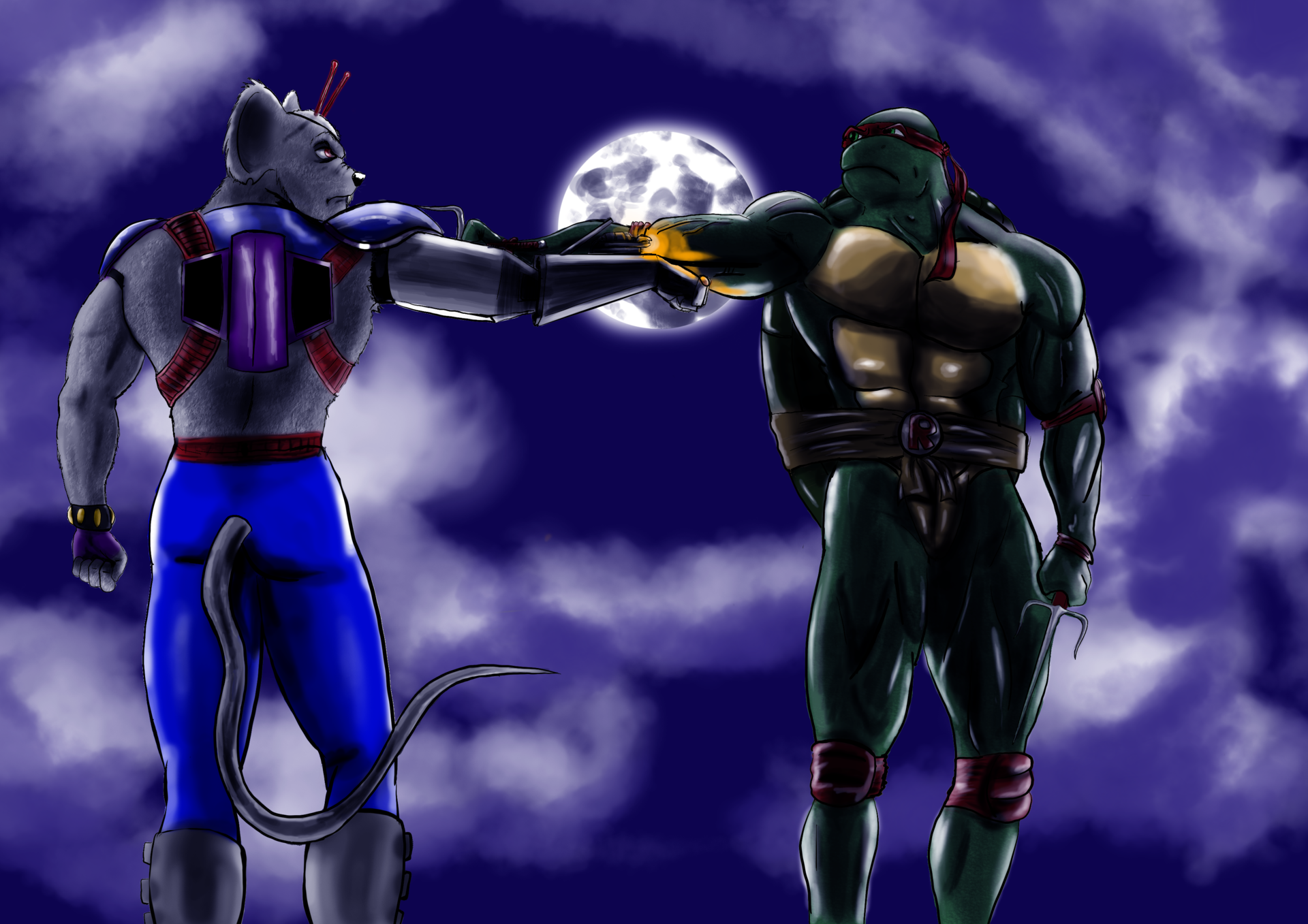 Modo_Vs_Raphaël_ par Félicien Verriest