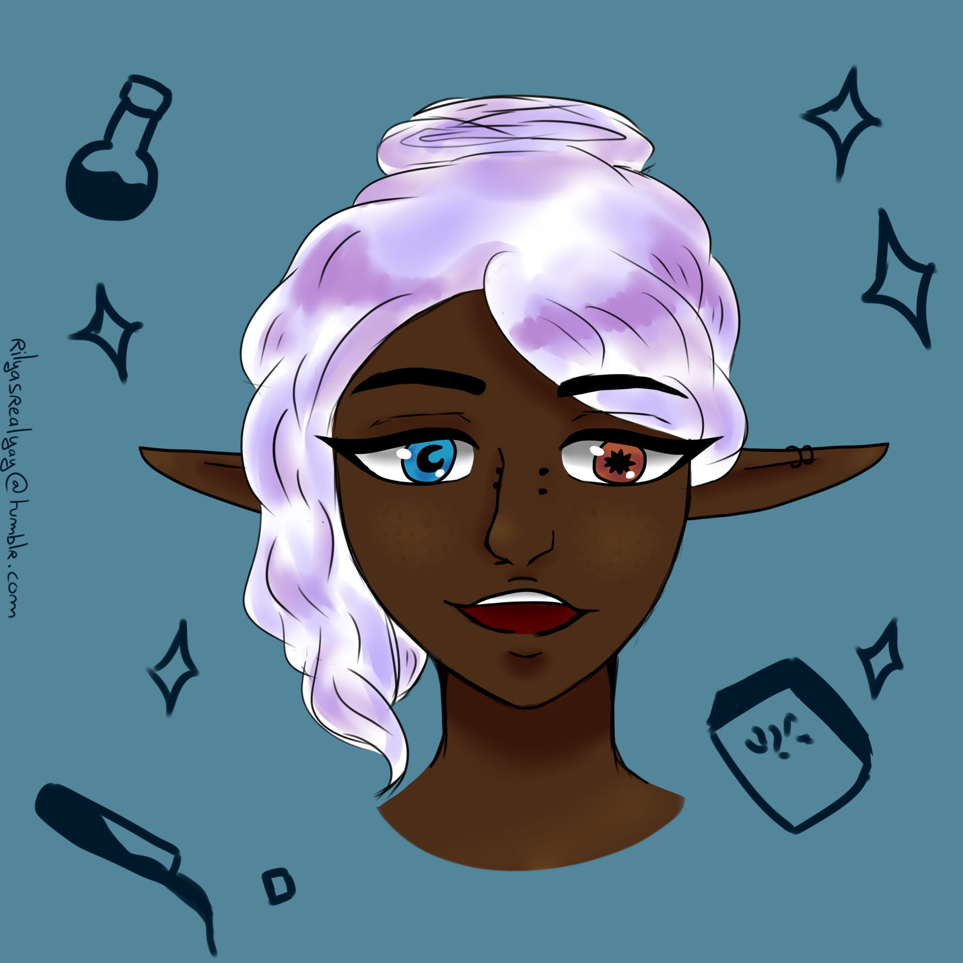 elf witch for Nat par Rilya