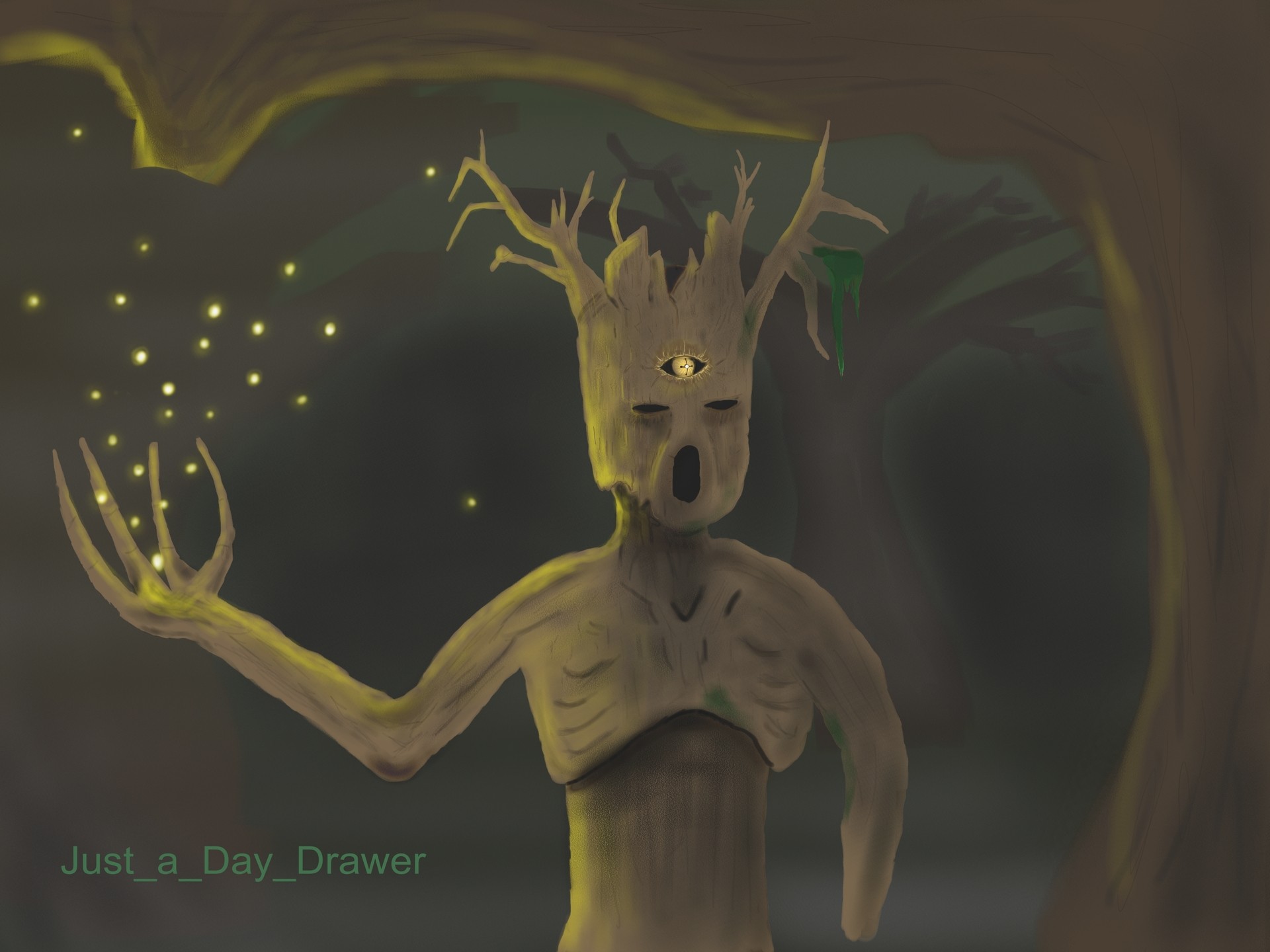 esprit arbre par Just a Day Drawer