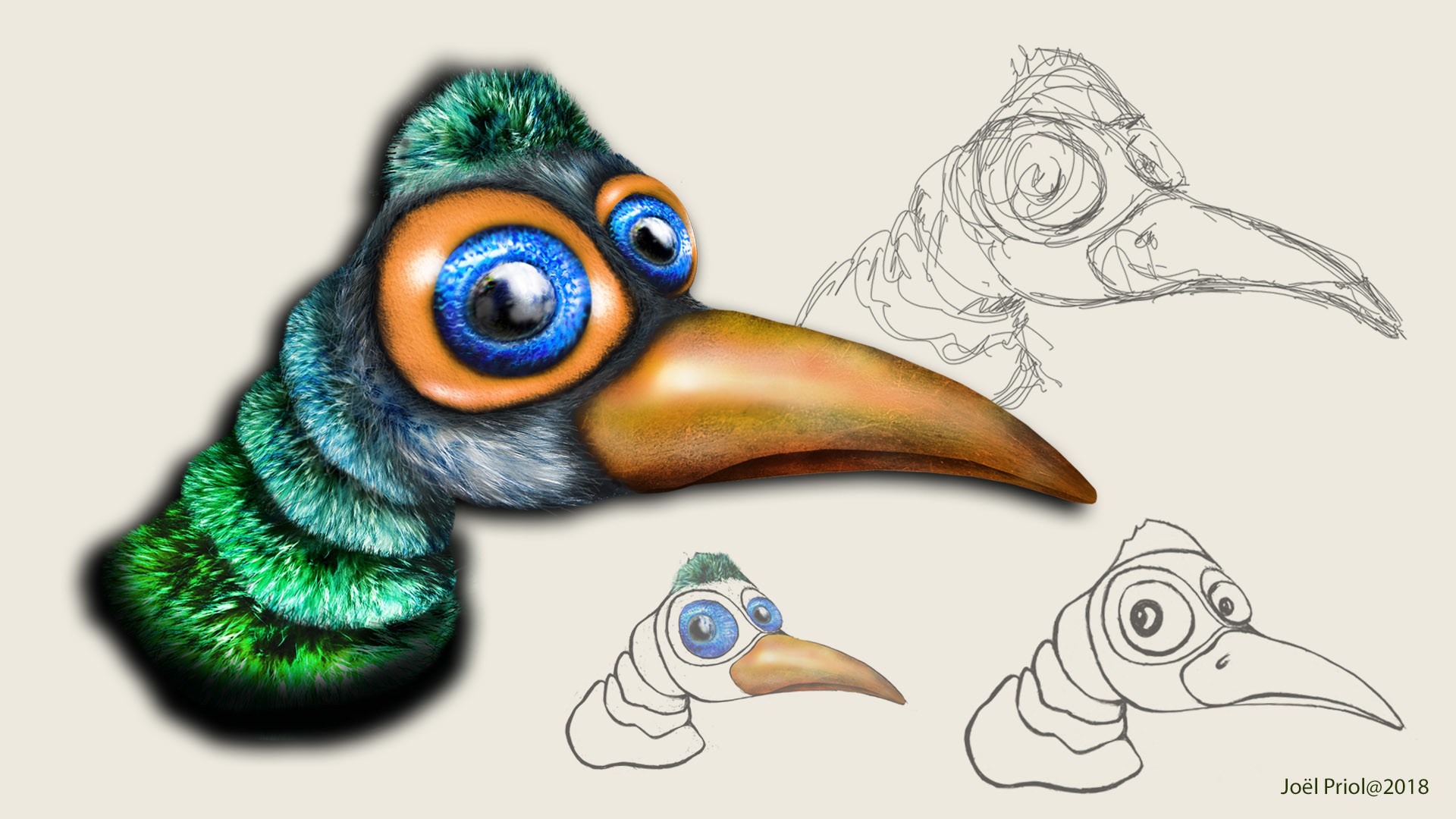 Joe's drawing 009 par Joel Priol