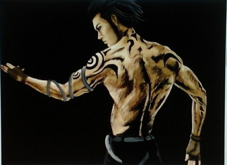 recherche ombres musculature par Aumgaia