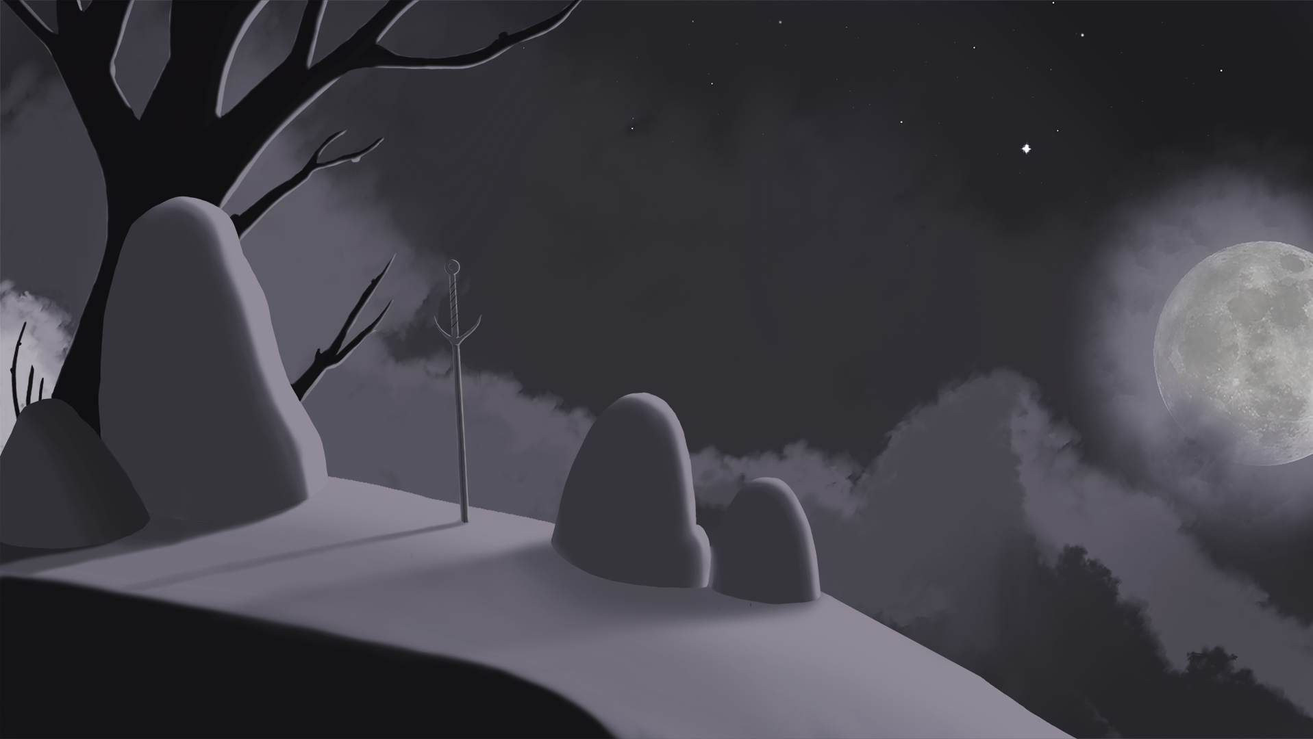 La tombe du héro par RedWilliax