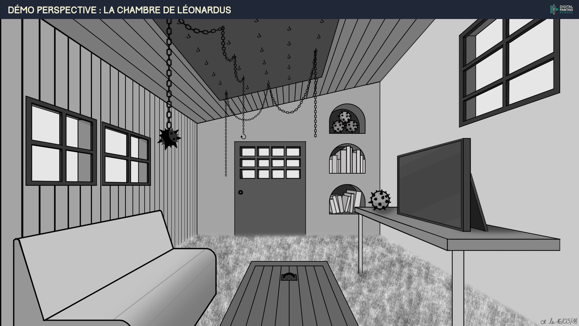 La chambre de Léonardus par c.renau