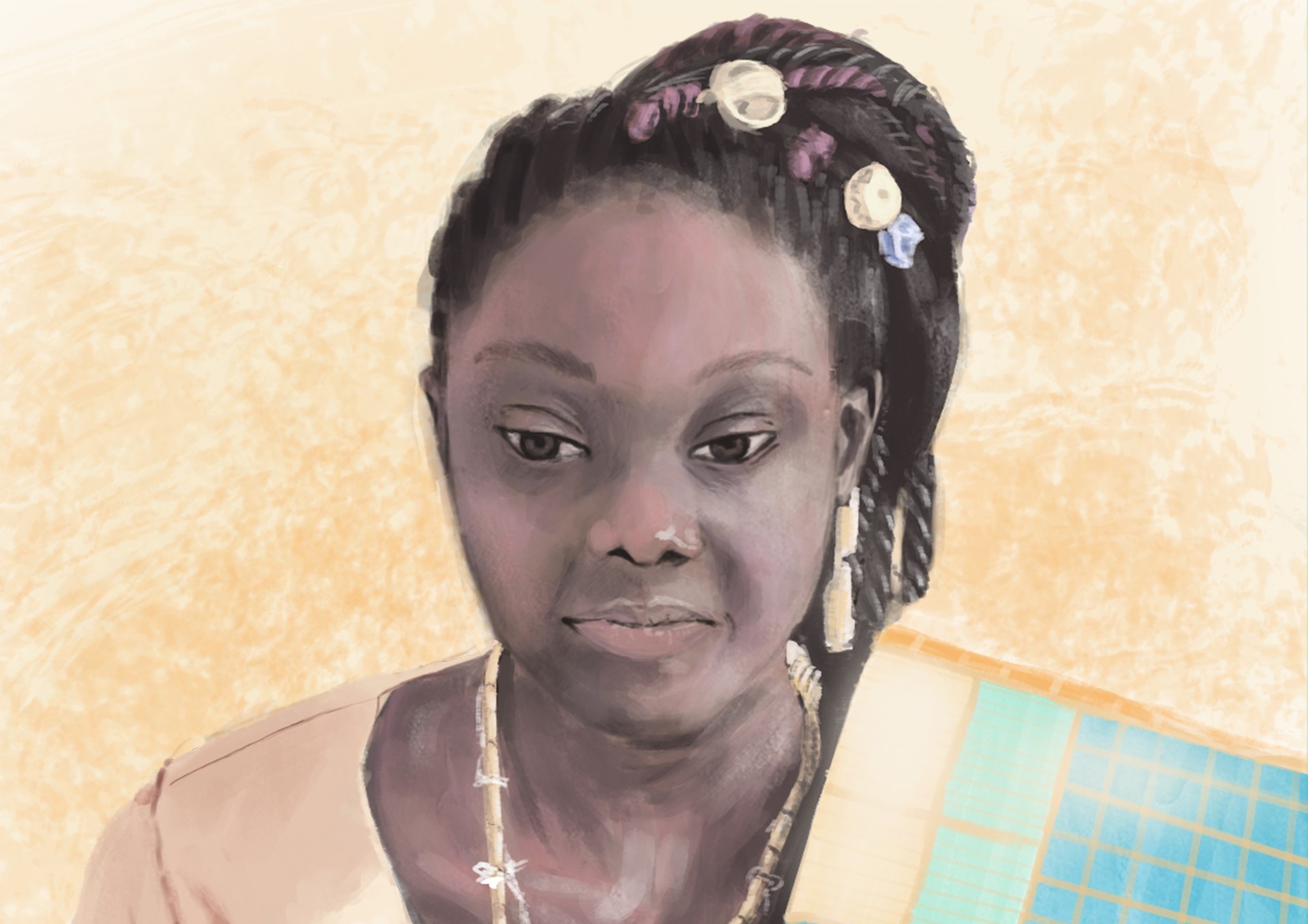 première peinture par Tk.JeanYves