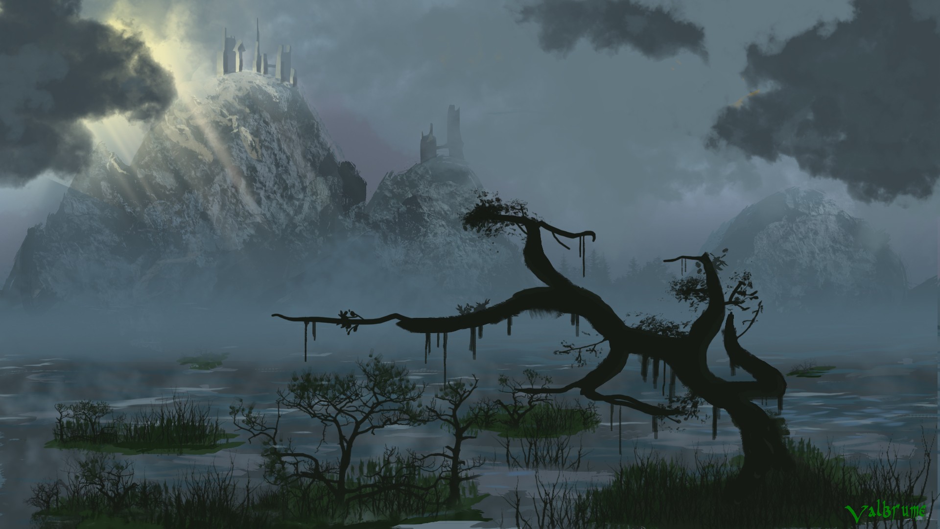 paysage par Valdruide