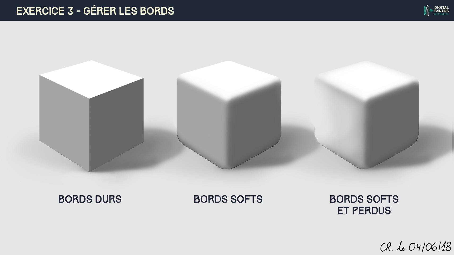 Les bords d'un cube par c.renau