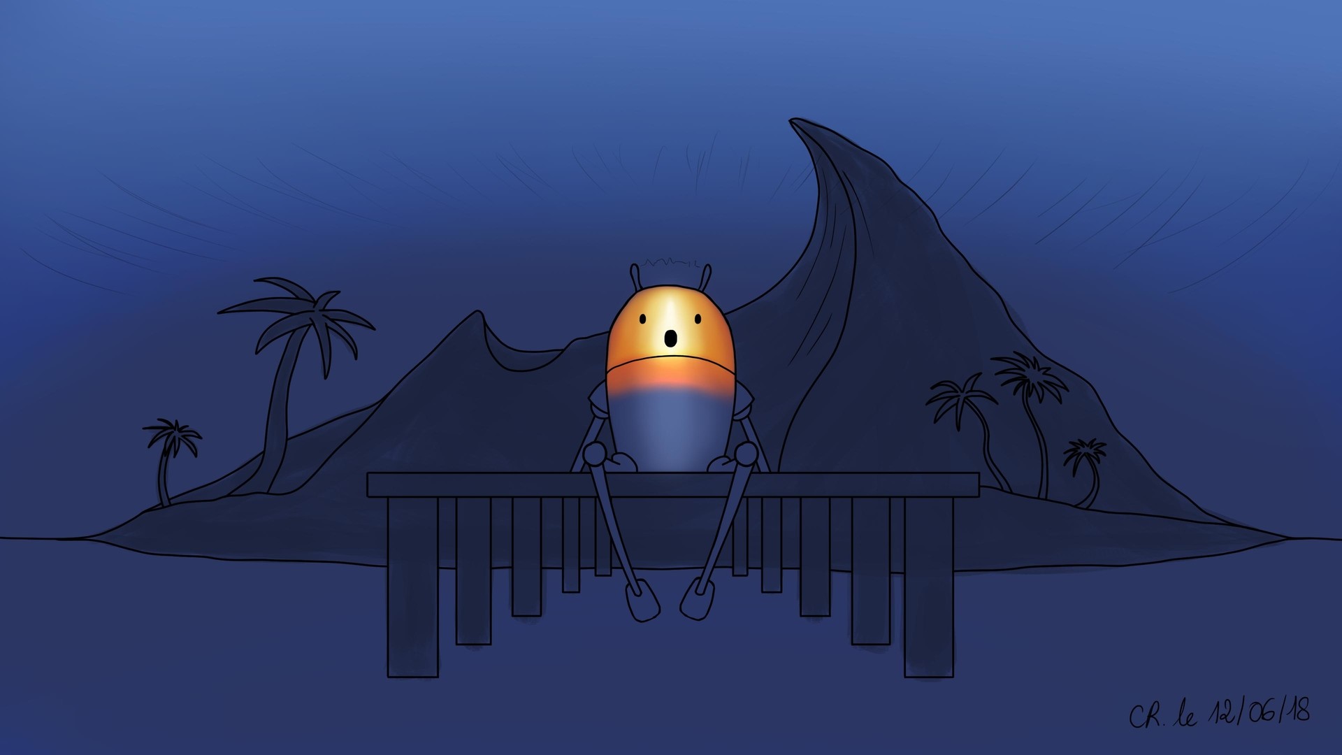 Etape 1 du Robot Emerveillé par c.renau