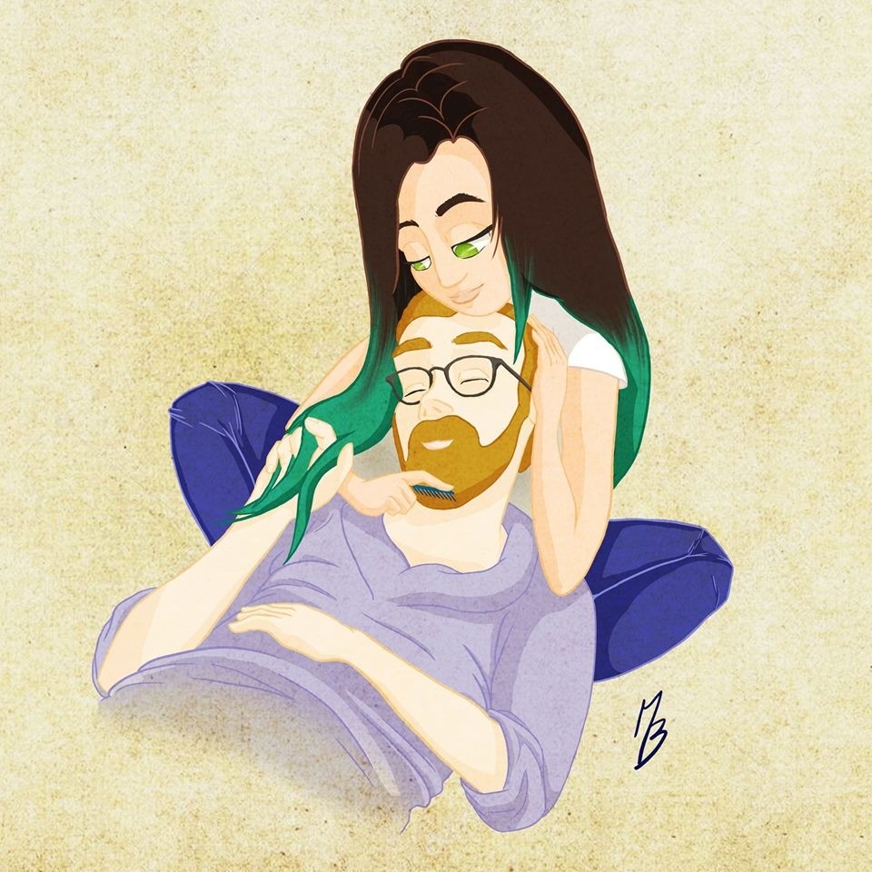 Couple autoportrait par Sucremontagne