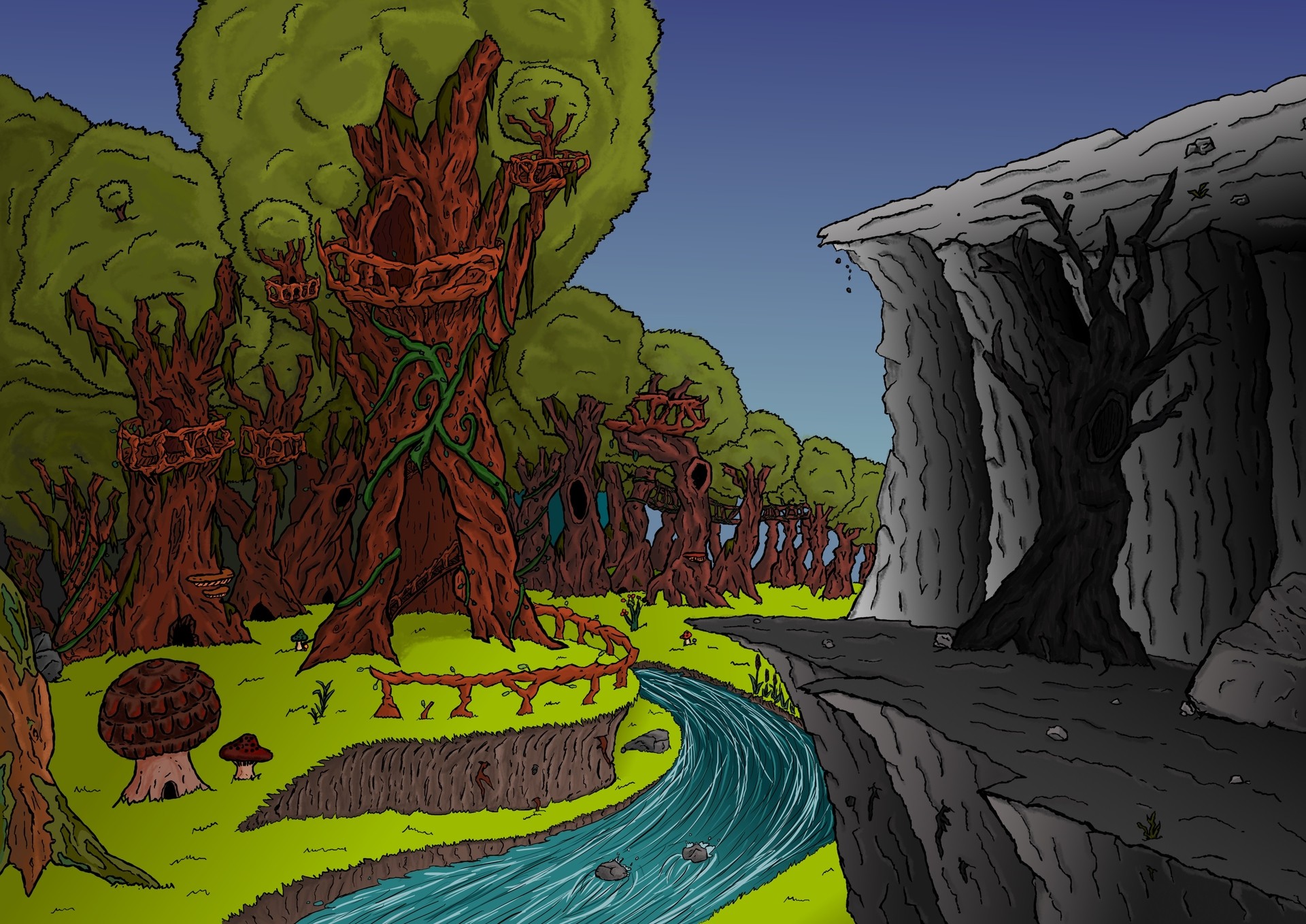 décors_forêt_final par Lucien Delmas