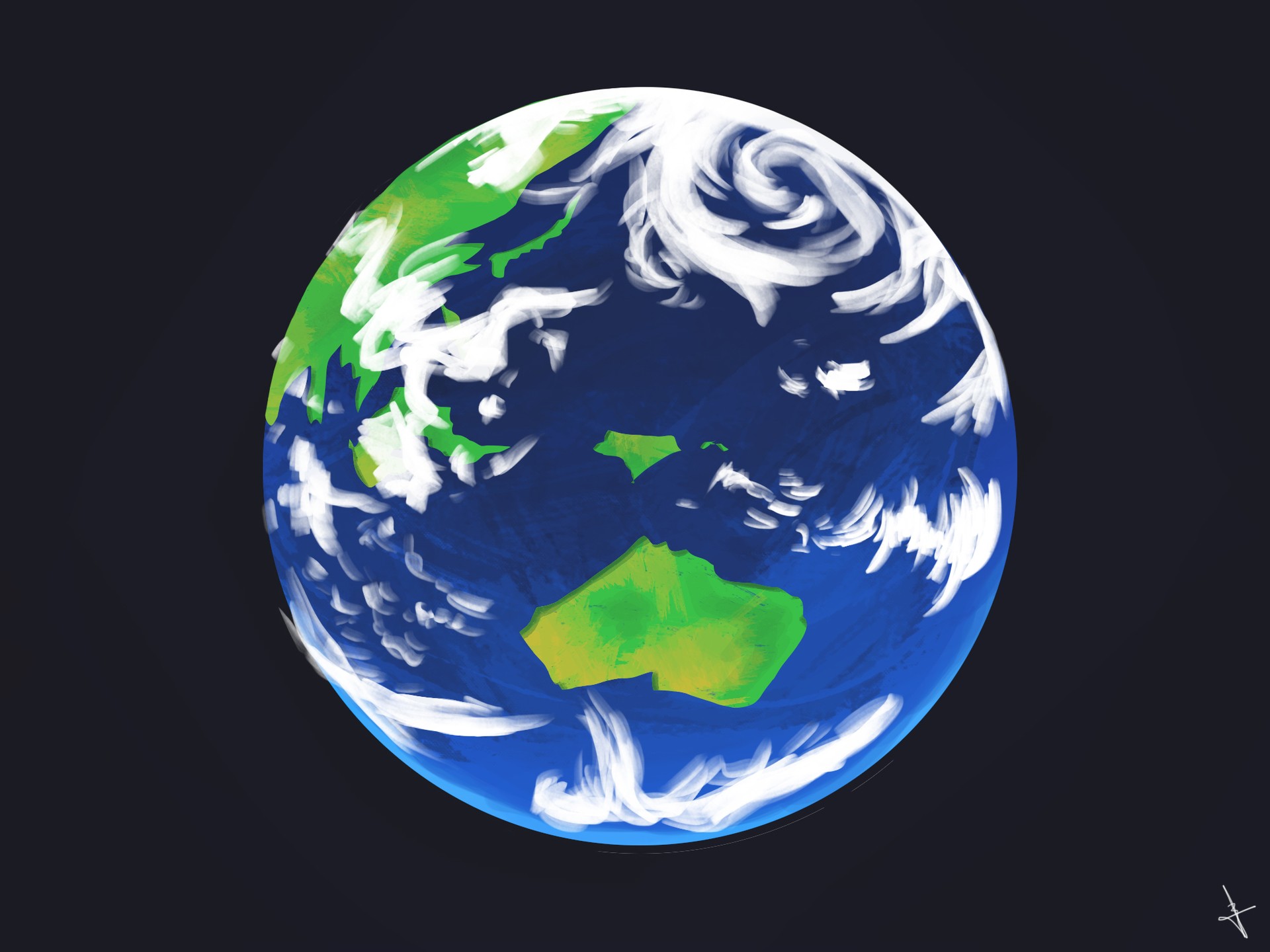 Planète Bleue par Aranis01