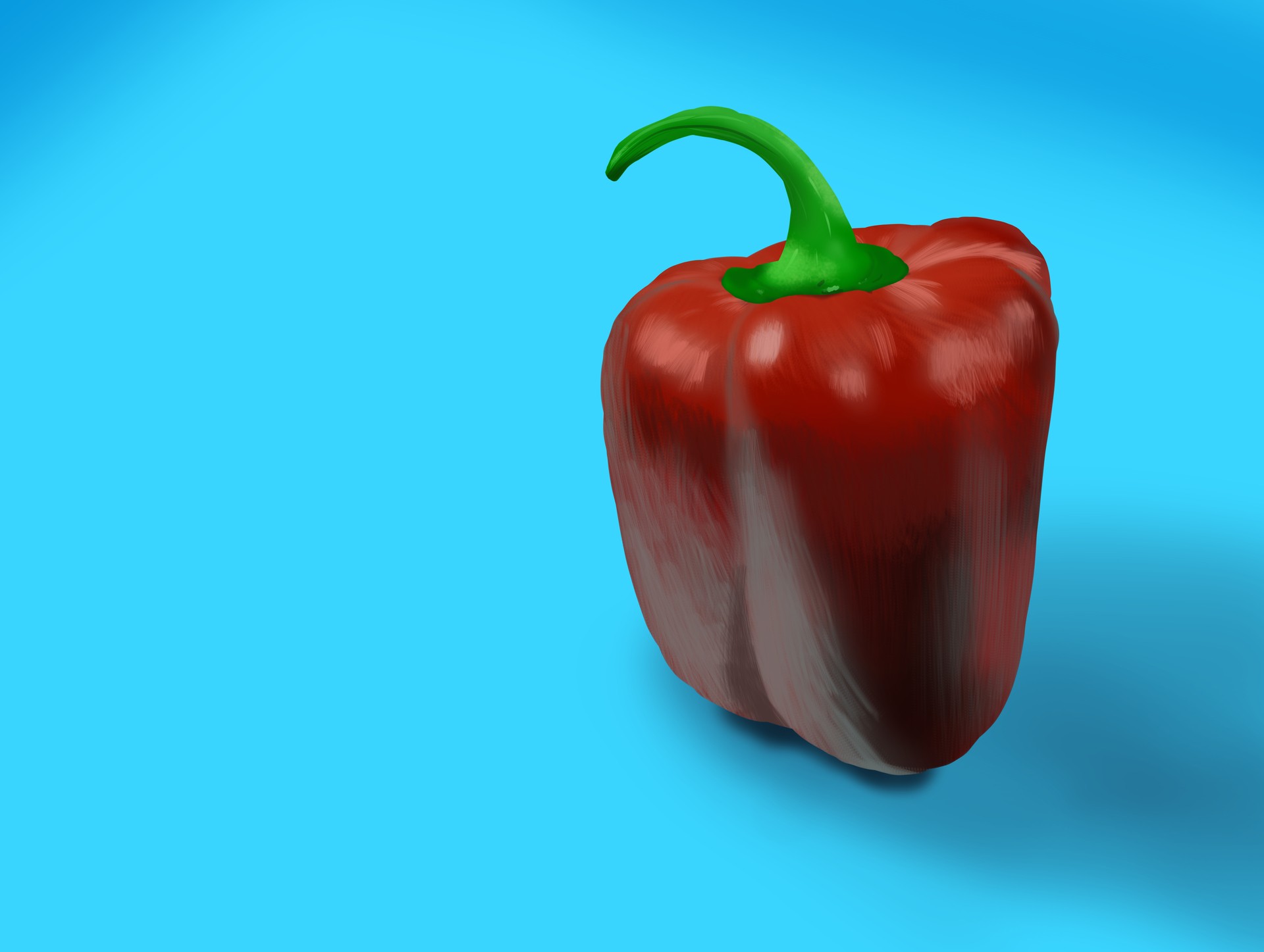 Poivron rouge par Yayaki