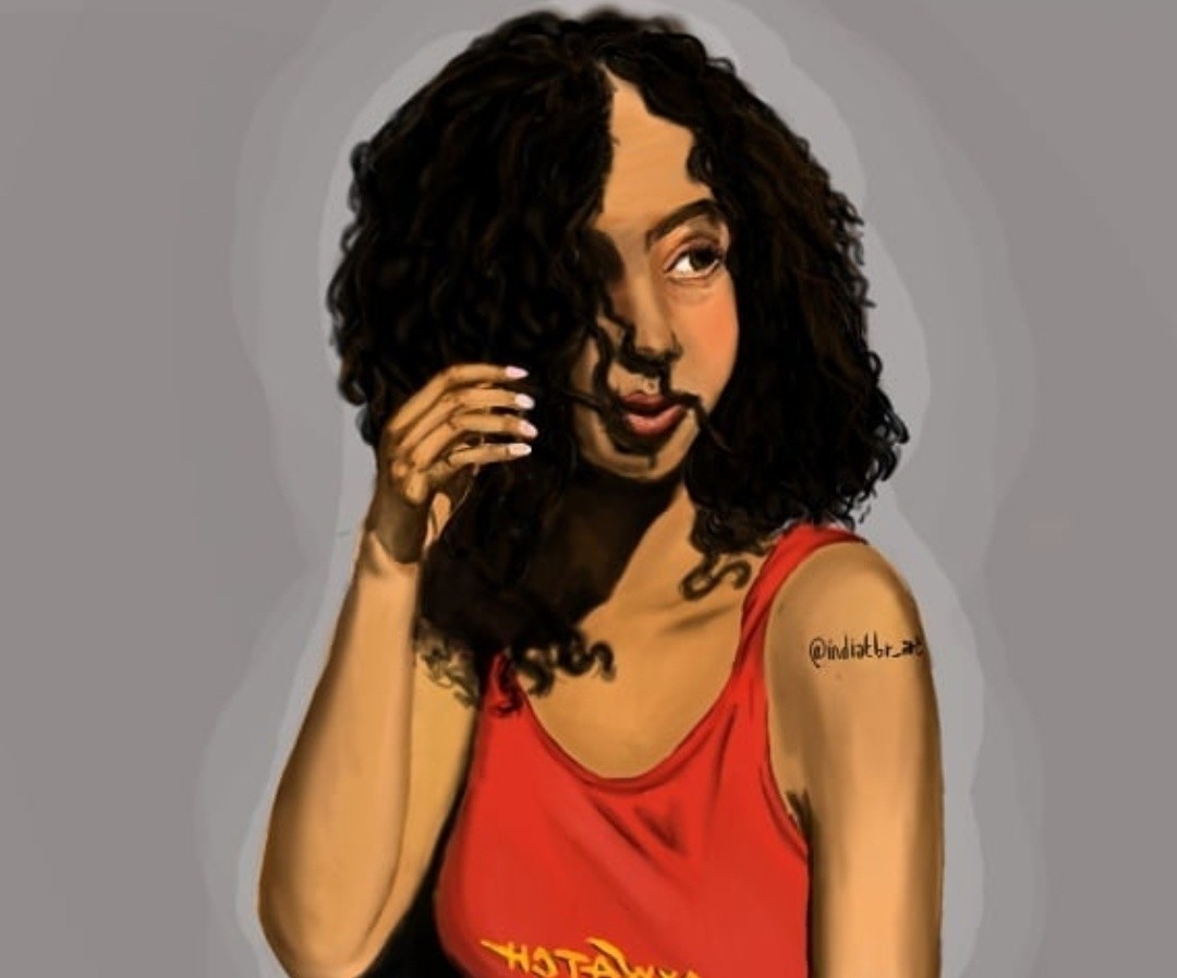 Autoportrait par India Taburet