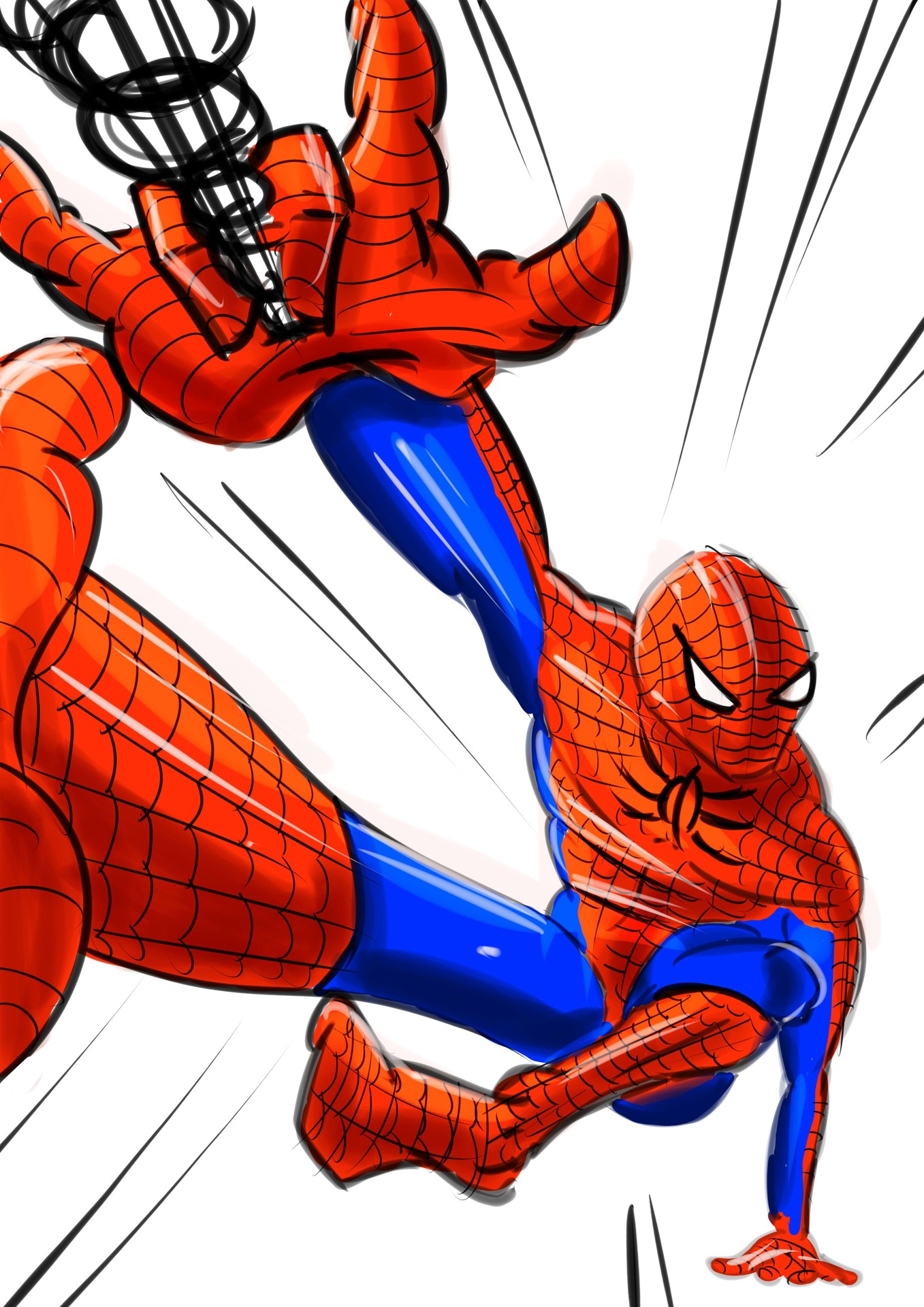 spiderman par alexandre