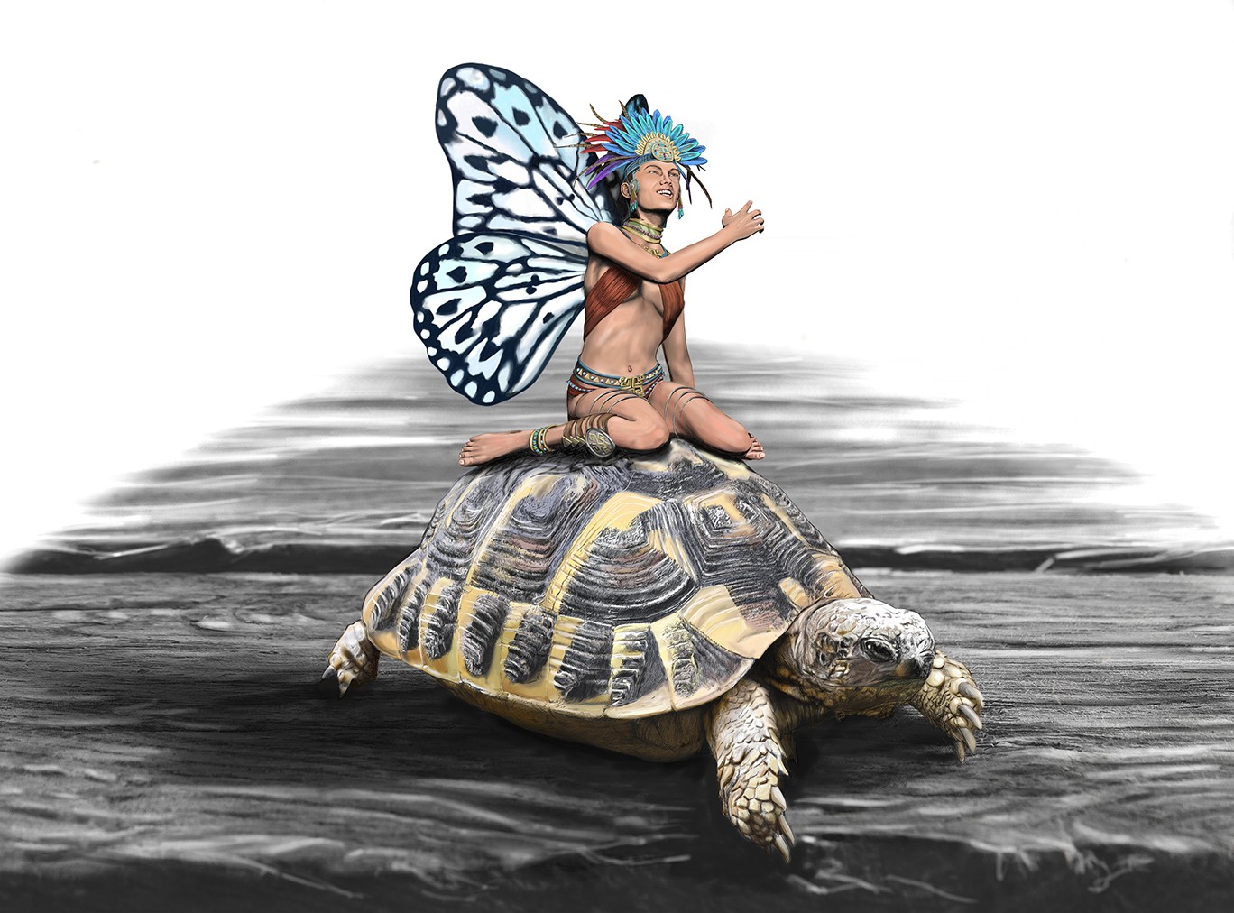 le toit du monde par yesmapoule82