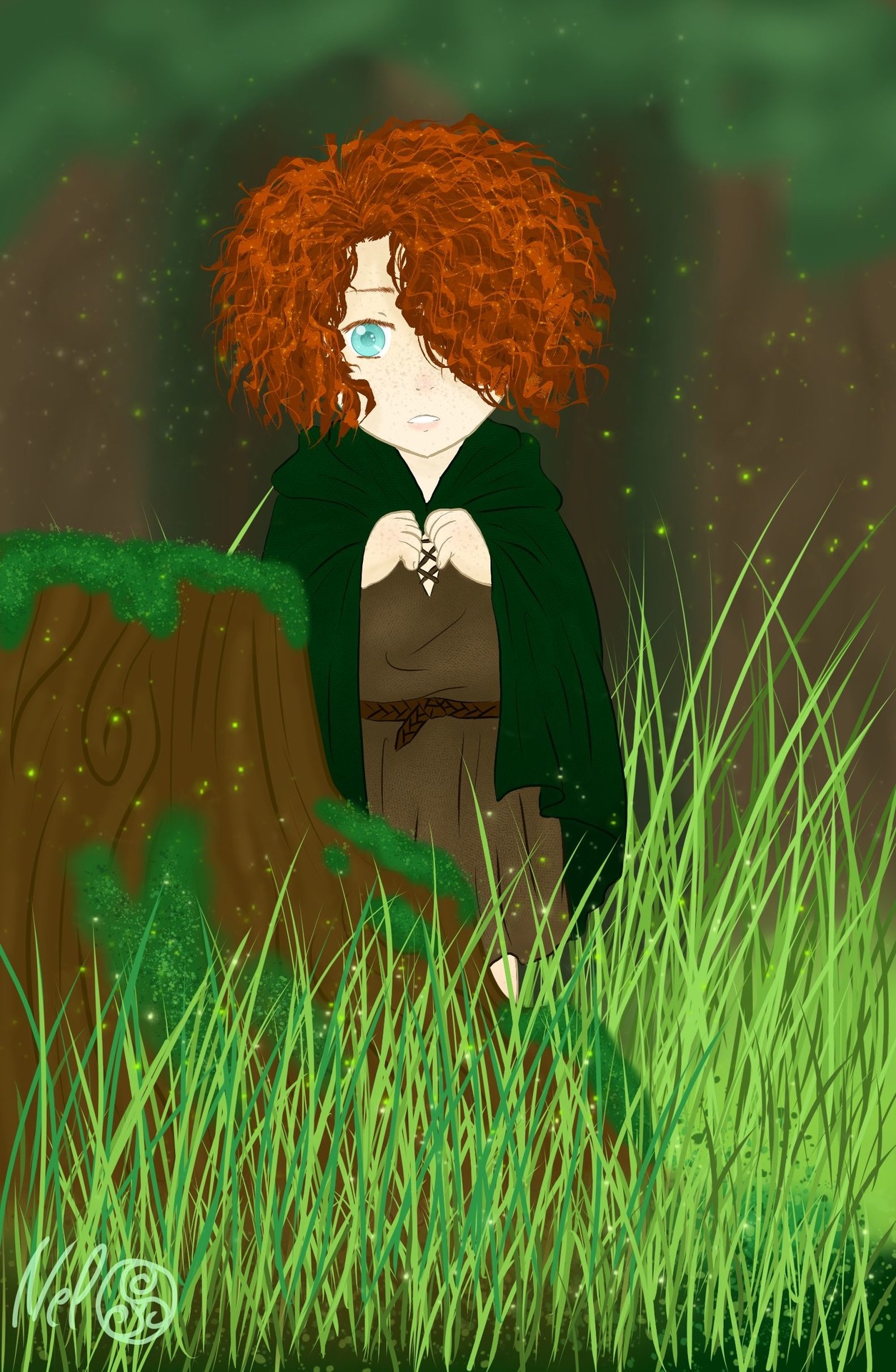 dessin début programme bébé nel par NelwennArt