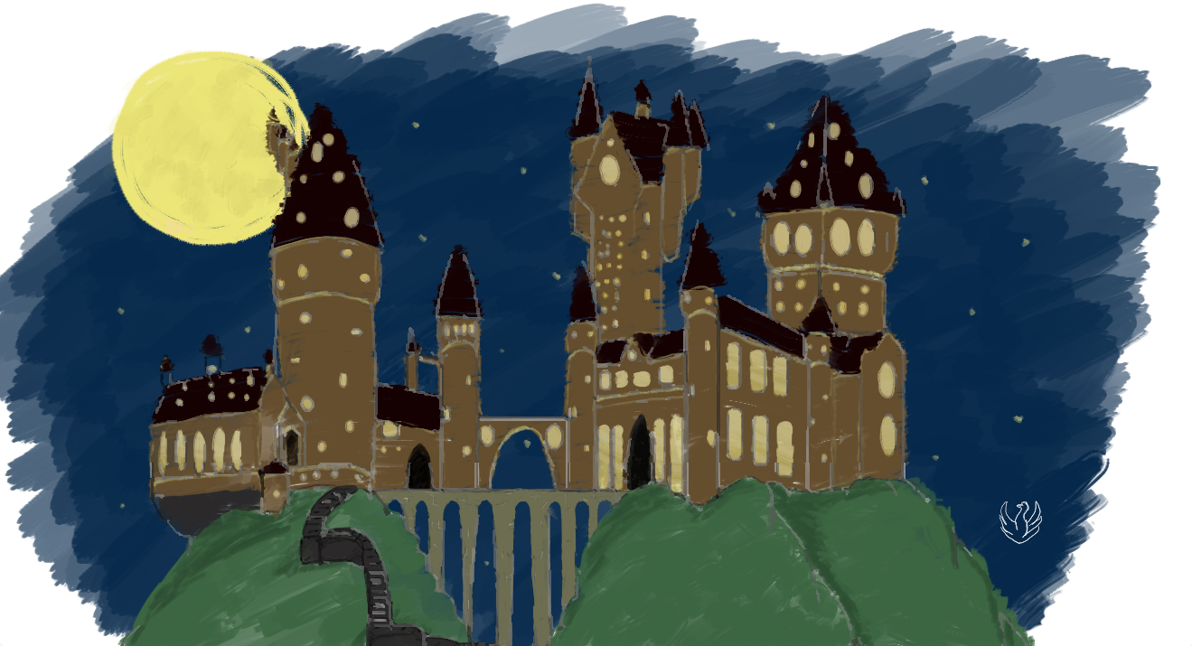 Hogwarts par Cyril Wirtz
