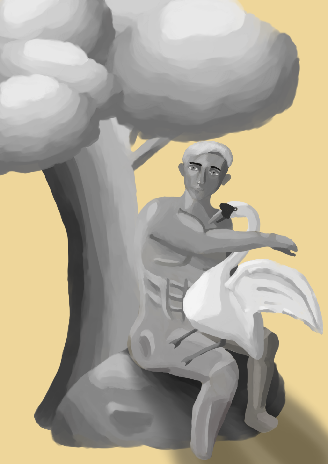 Self Portrait B_W par Cyril Wirtz